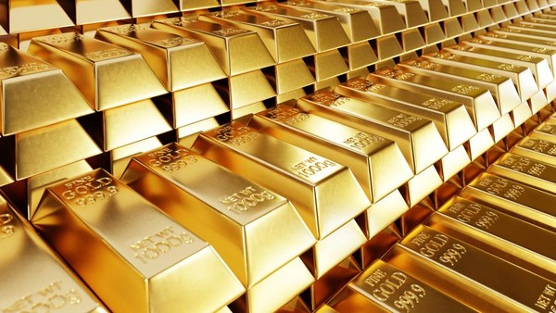 stacked gold bullion bars