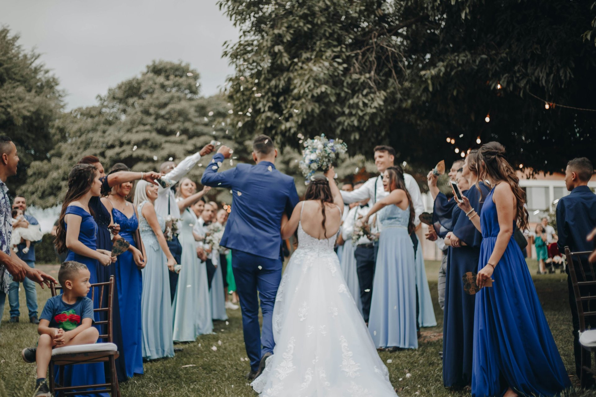 Letreros para bodas en jardin