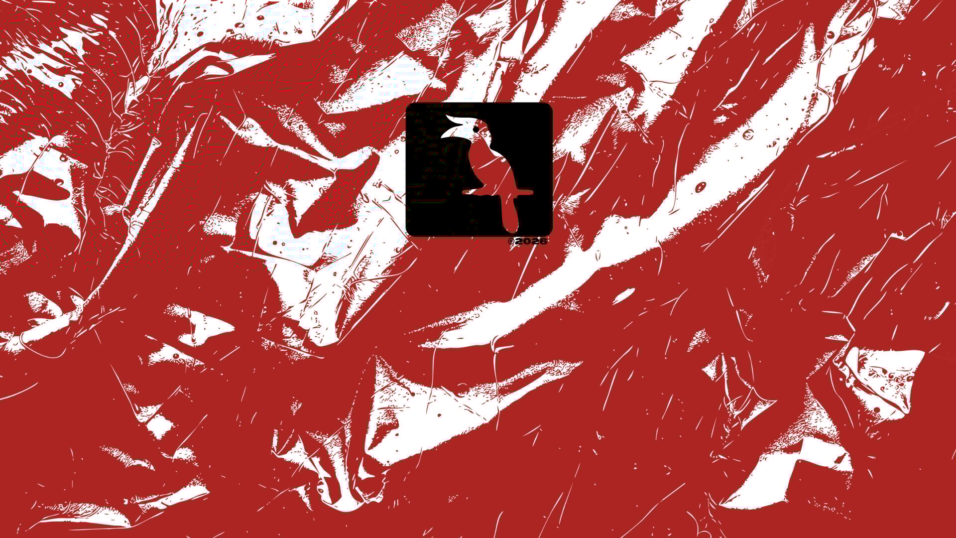 an abstract photo of a curved building with a blue sky in the background