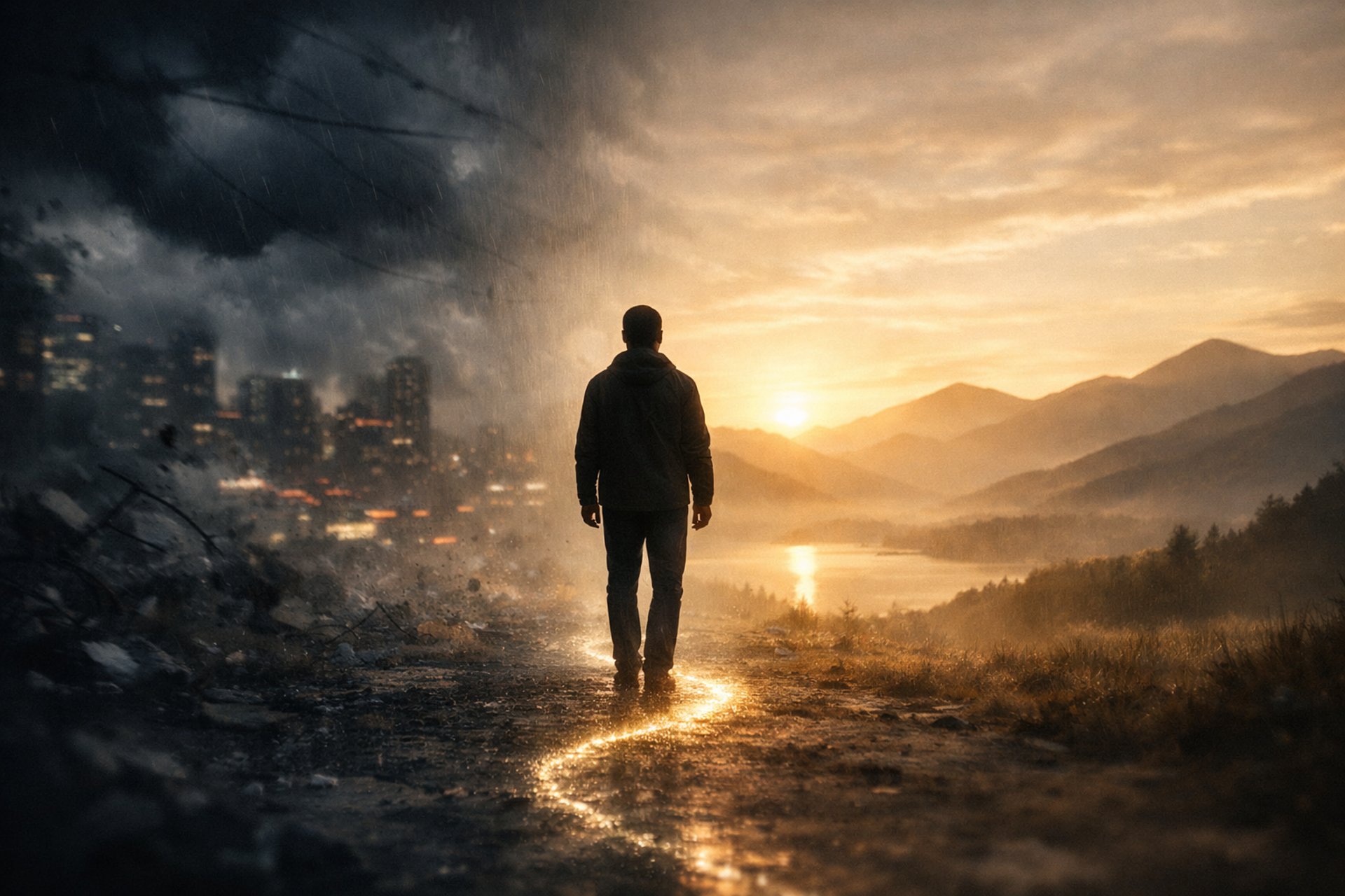 brown concrete building under starry night