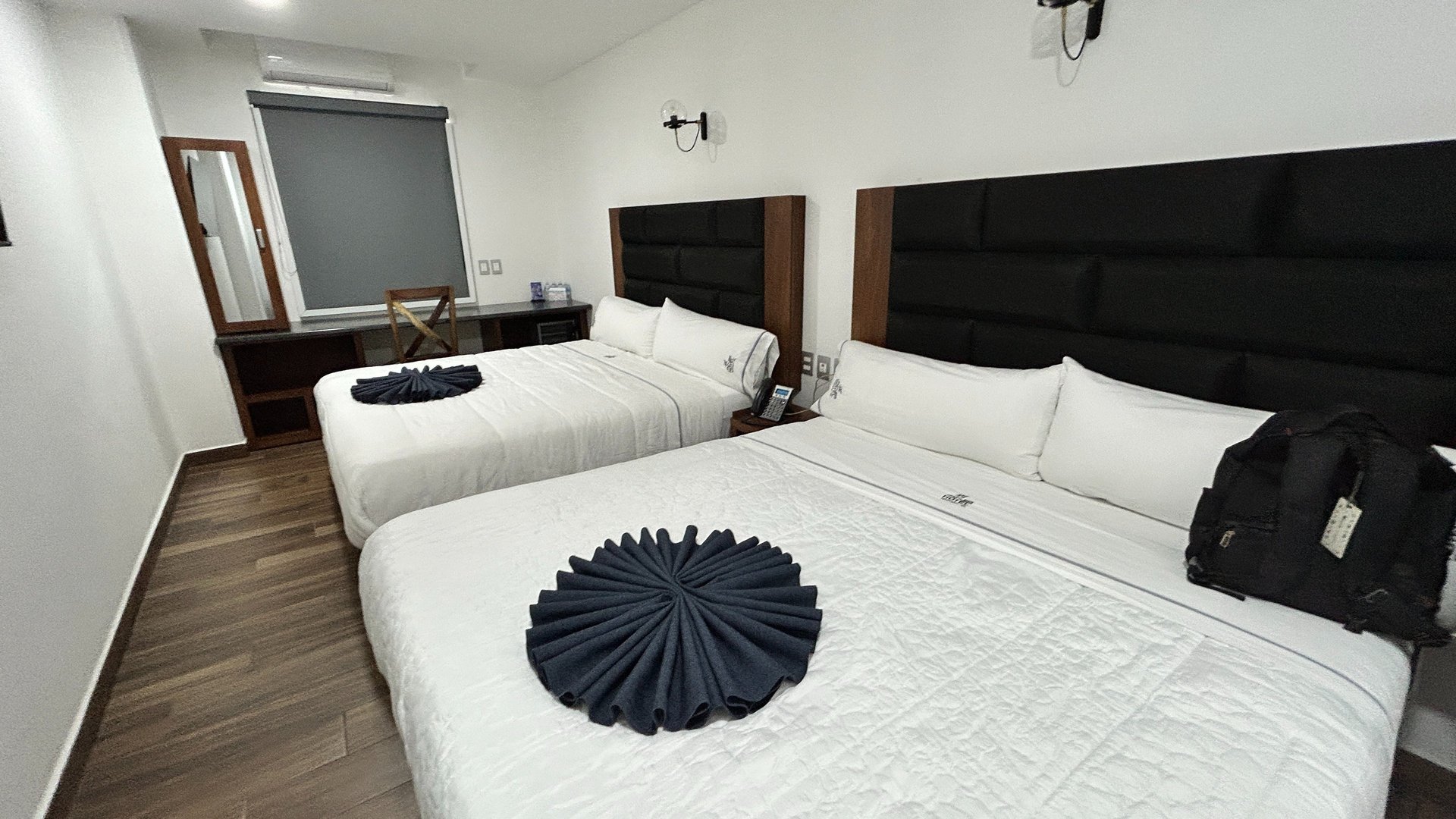 black blue and yellow textile