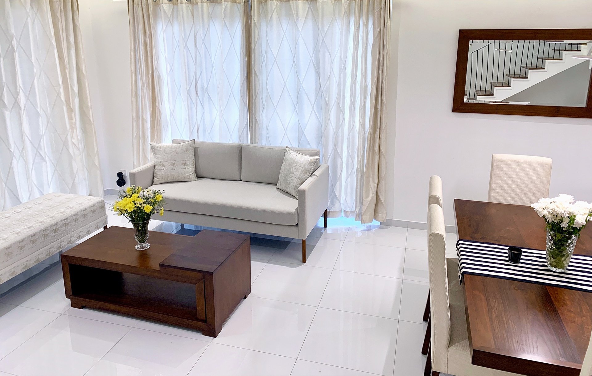 mountain range under blue sky