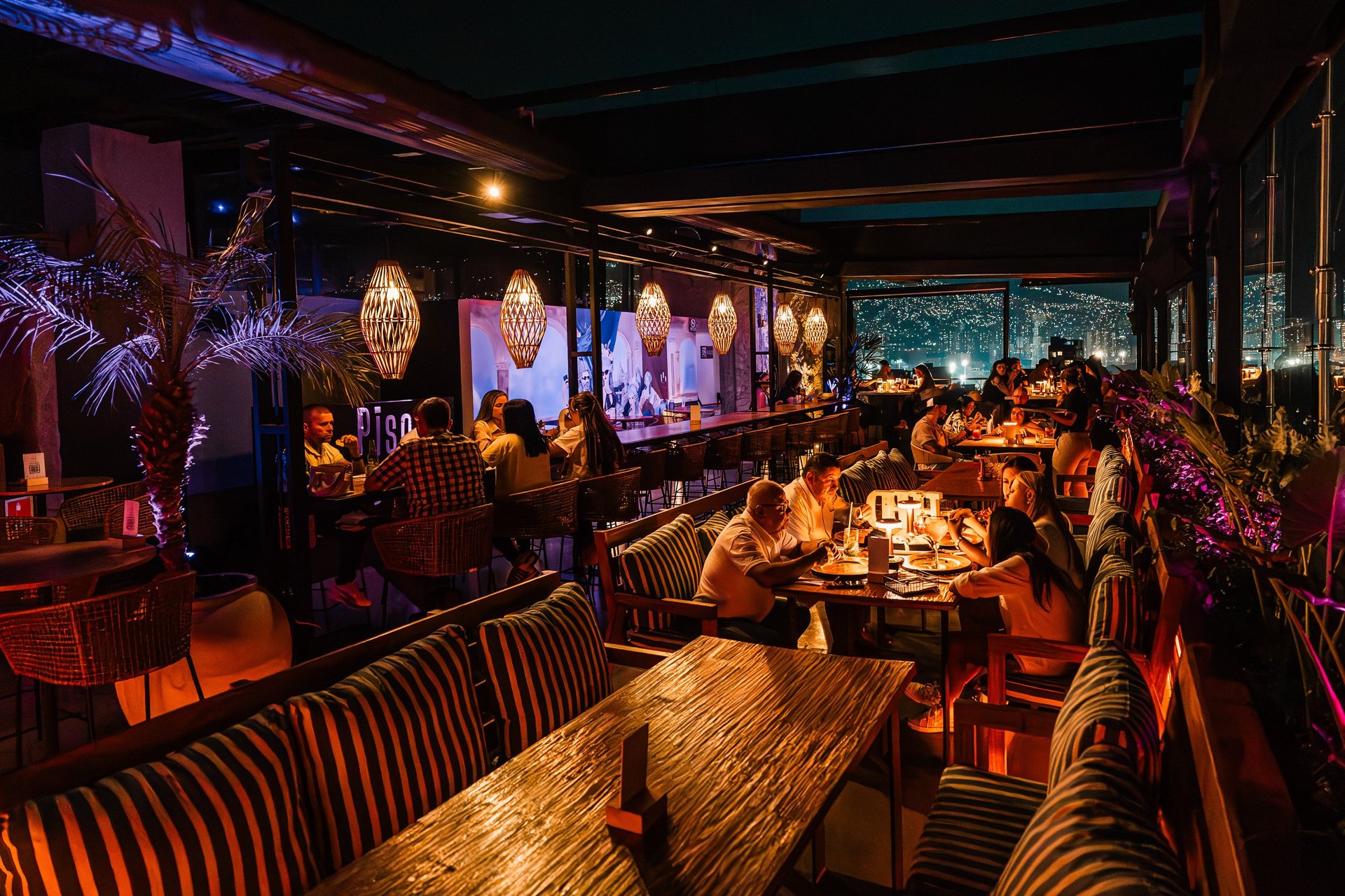 black blue and yellow textile