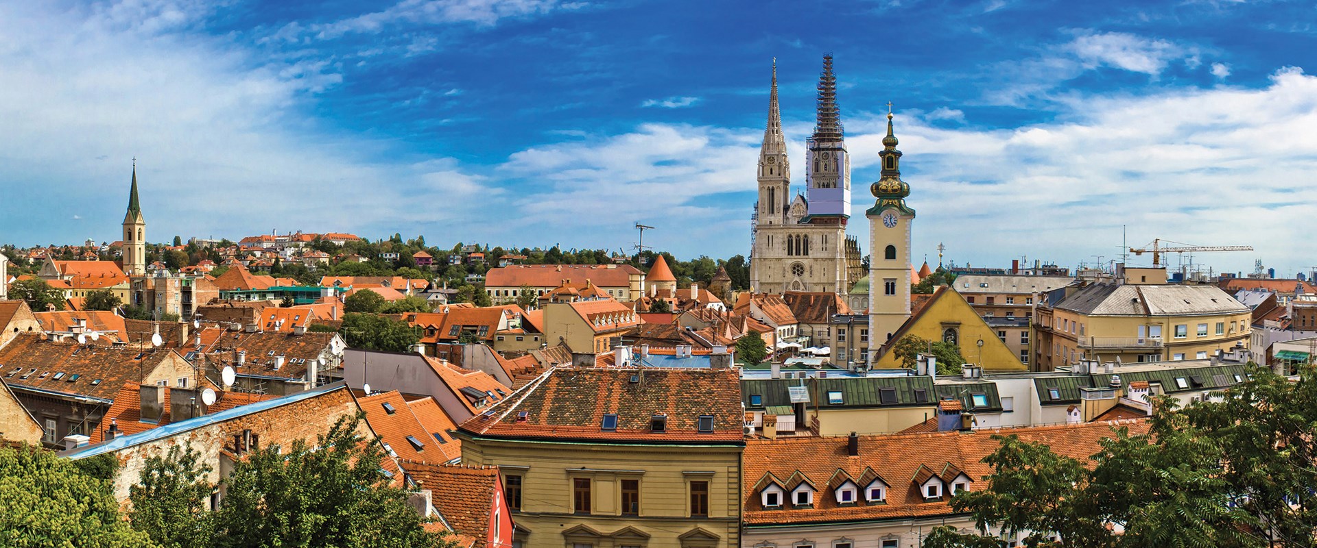Skyline of Zagreb