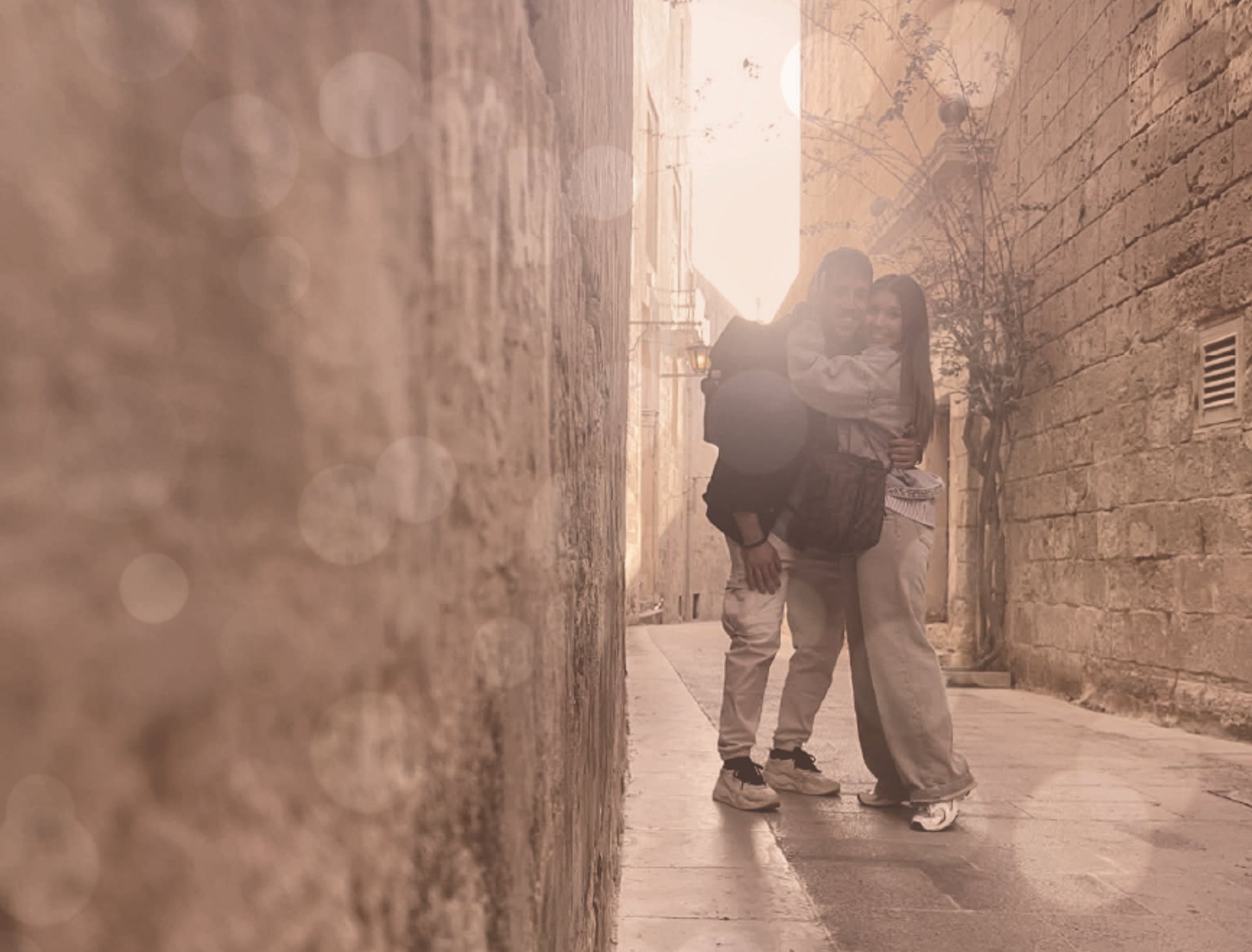couple wearing silver-colored rings