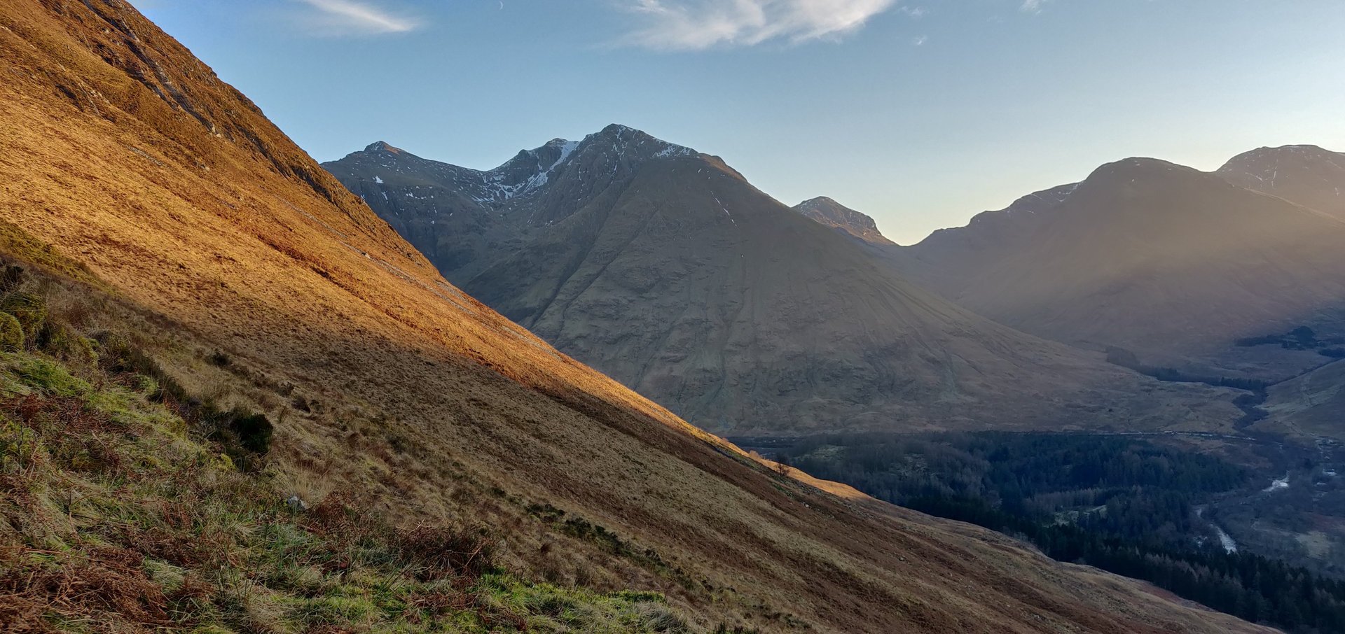 water falls in the forest