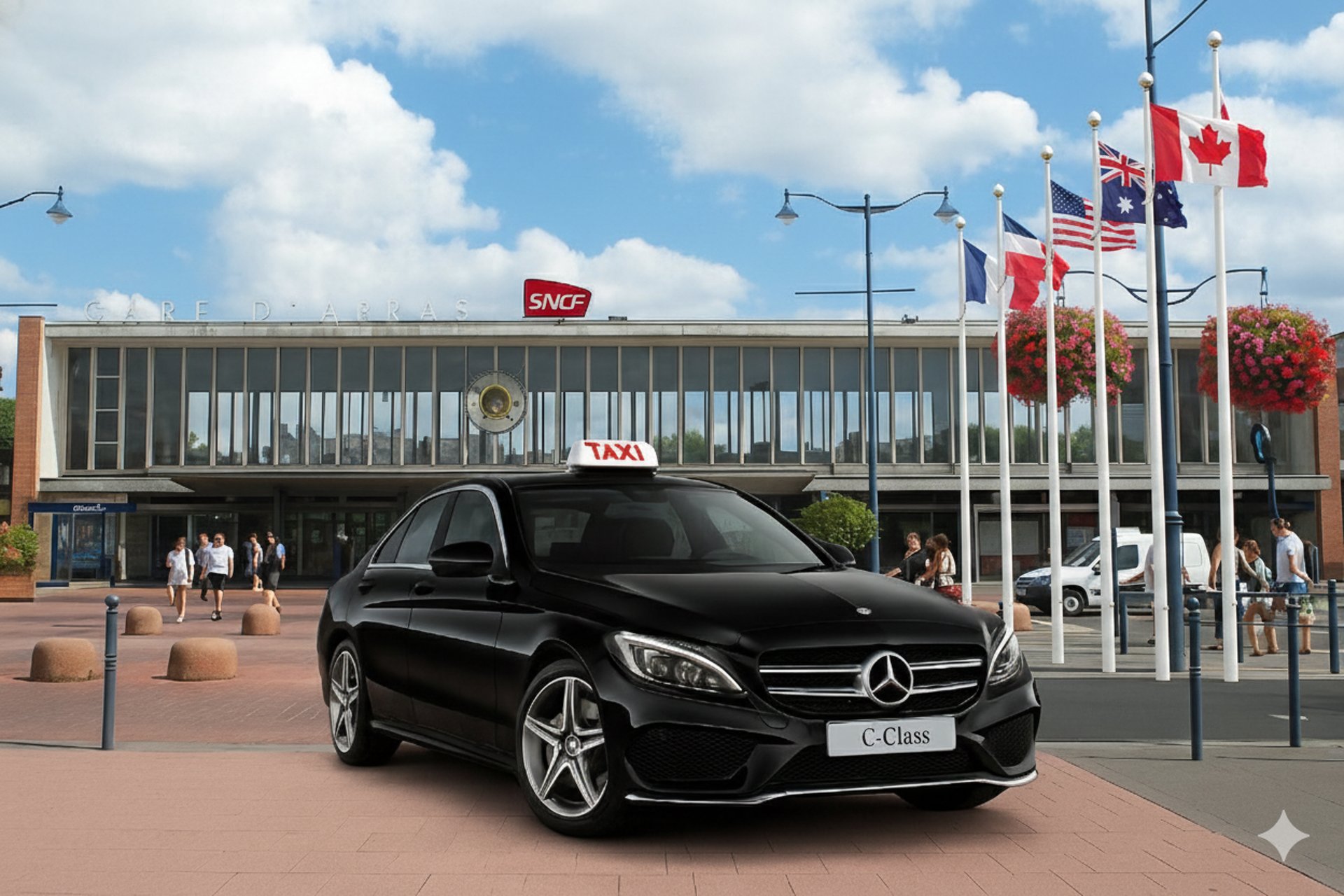 black and brown leather padded tub sofa