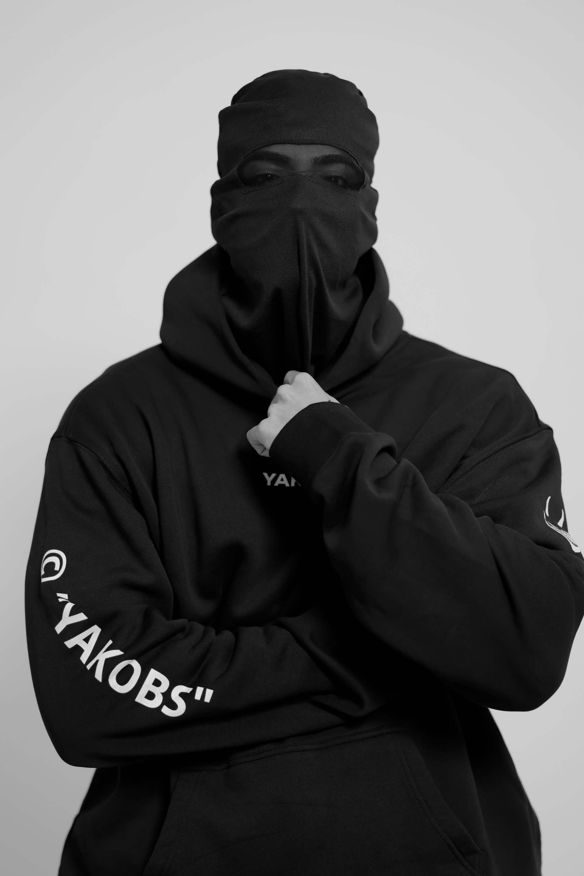 an abstract photo of a curved building with a blue sky in the background