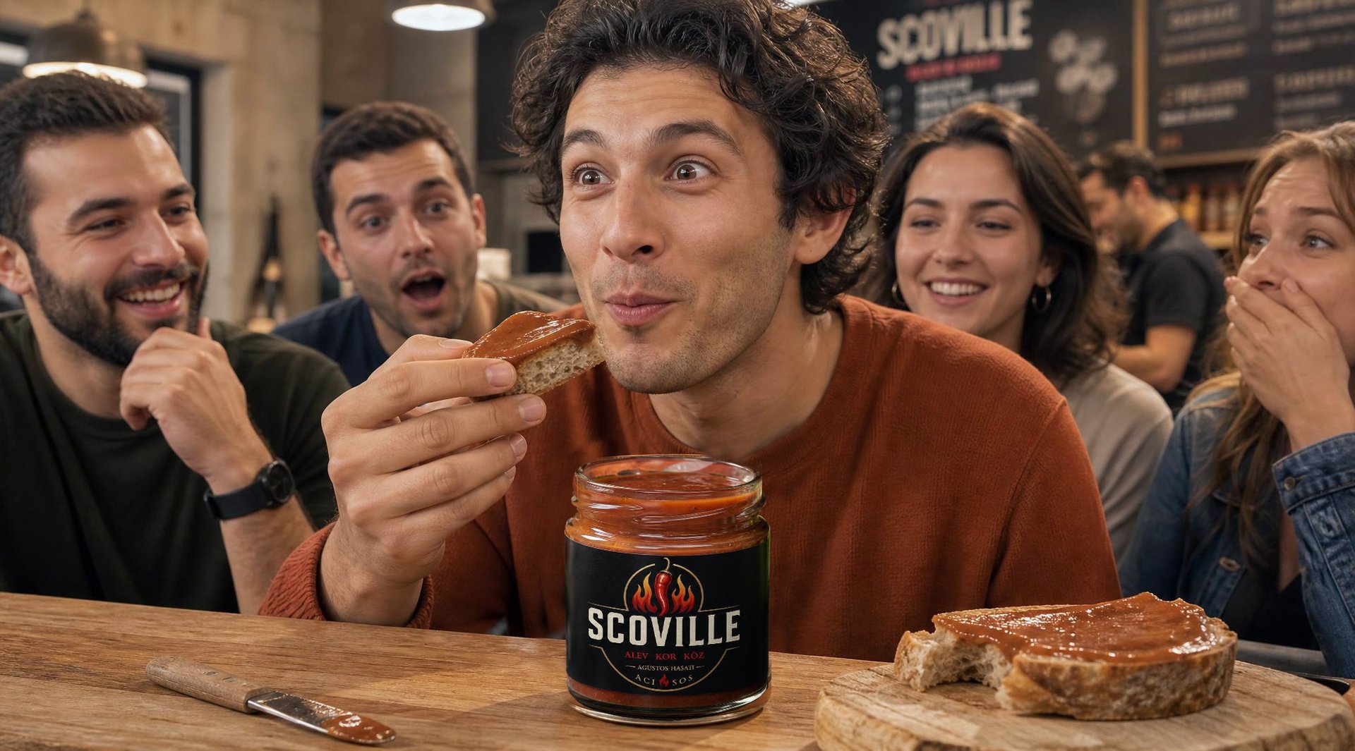 scoville acı sos deneyimi muhteşem