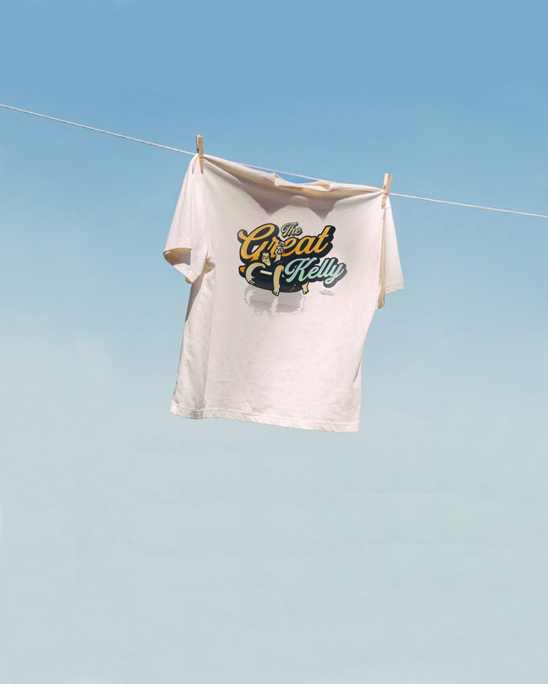 an abstract photo of a curved building with a blue sky in the background