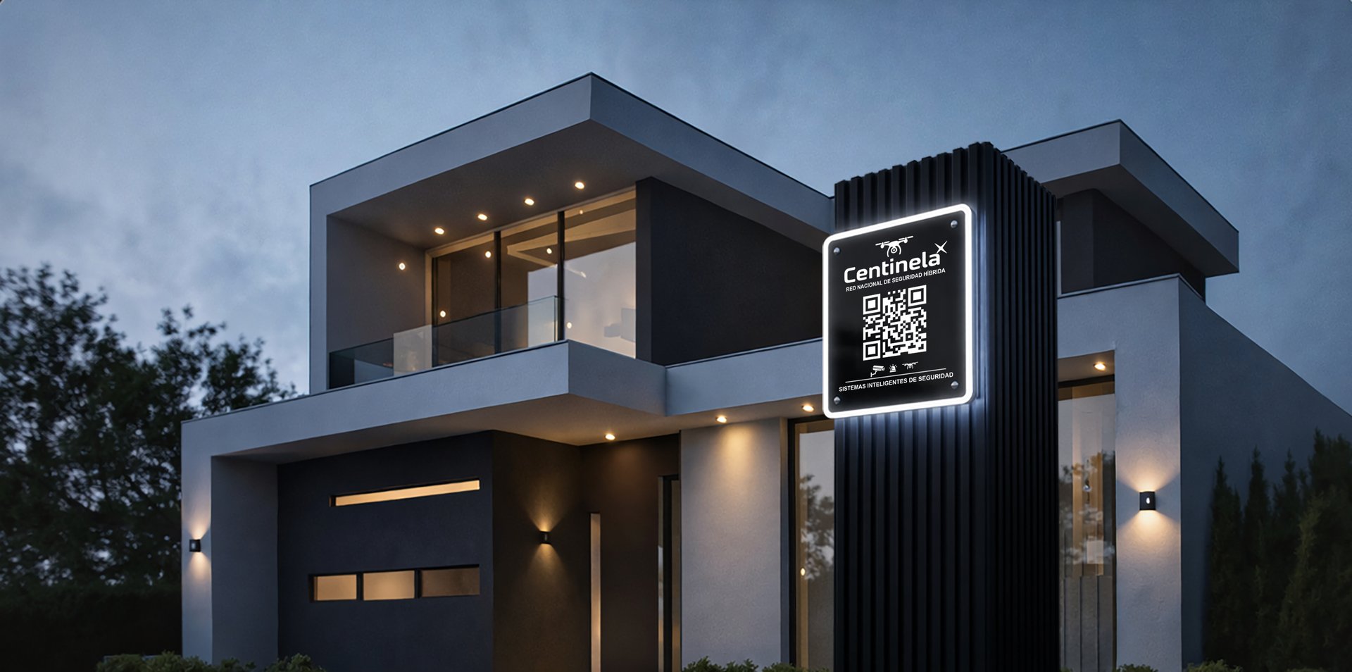an abstract photo of a curved building with a blue sky in the background