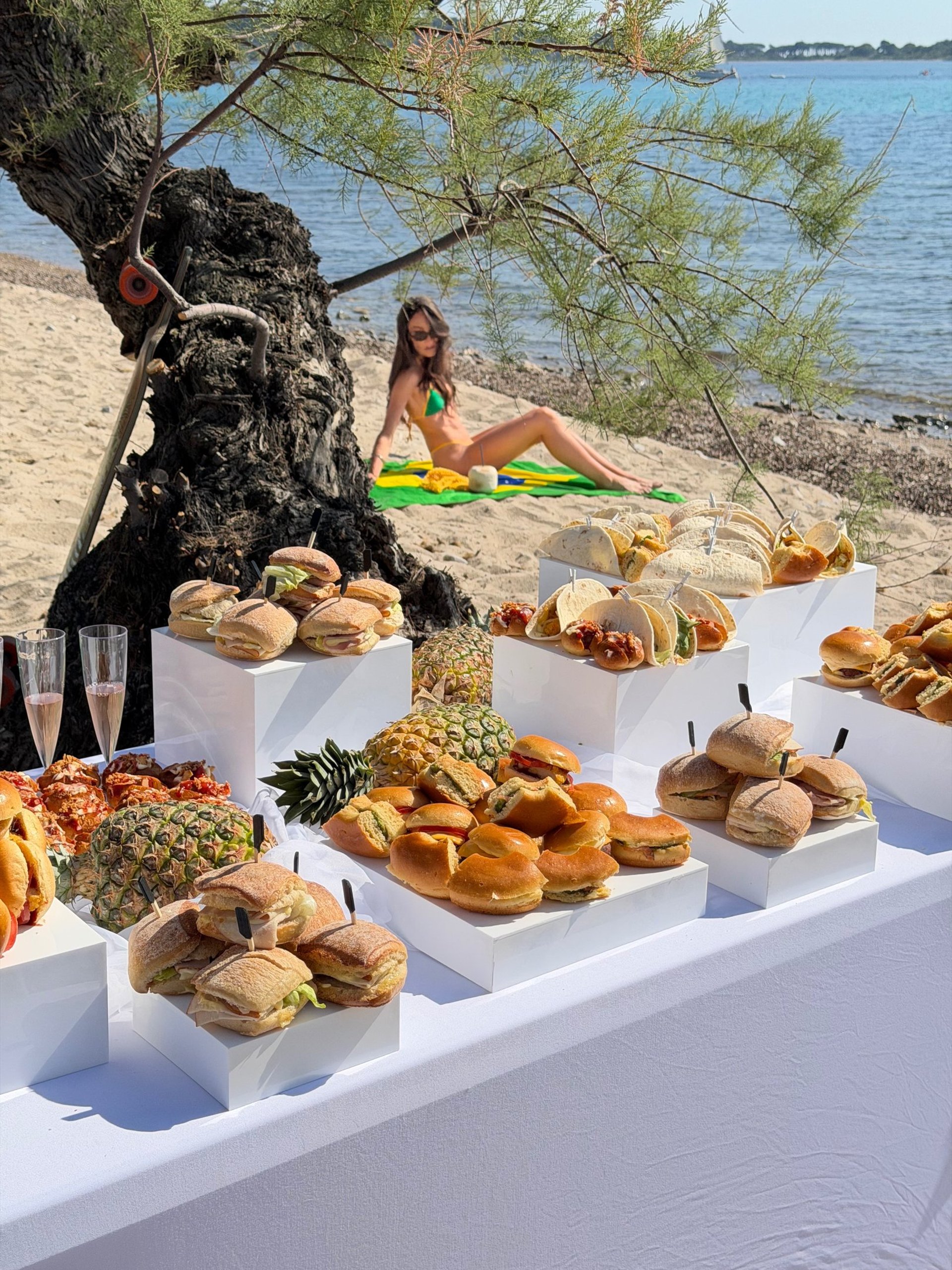 black and brown leather padded tub sofa