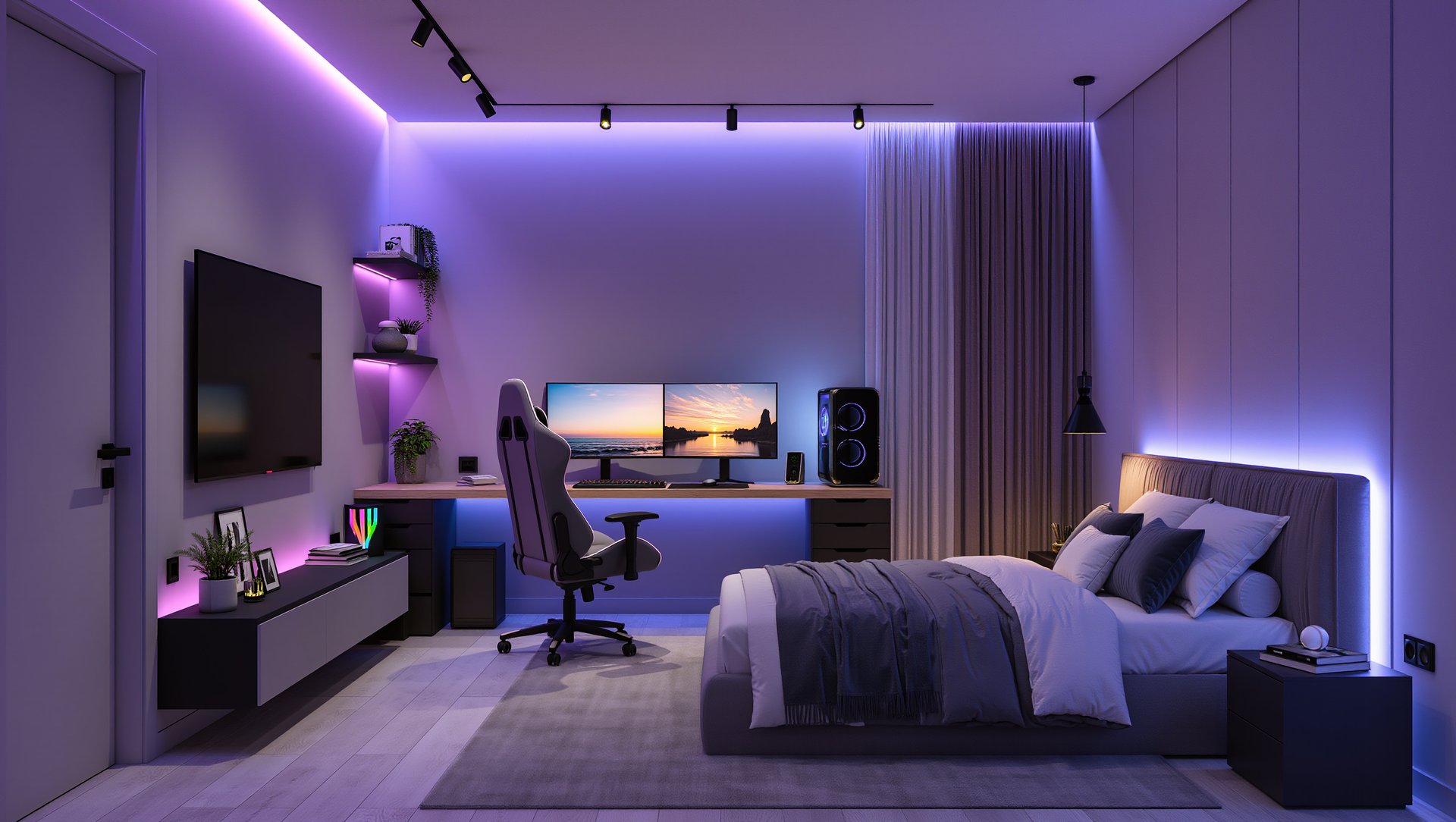 black and white bed linen