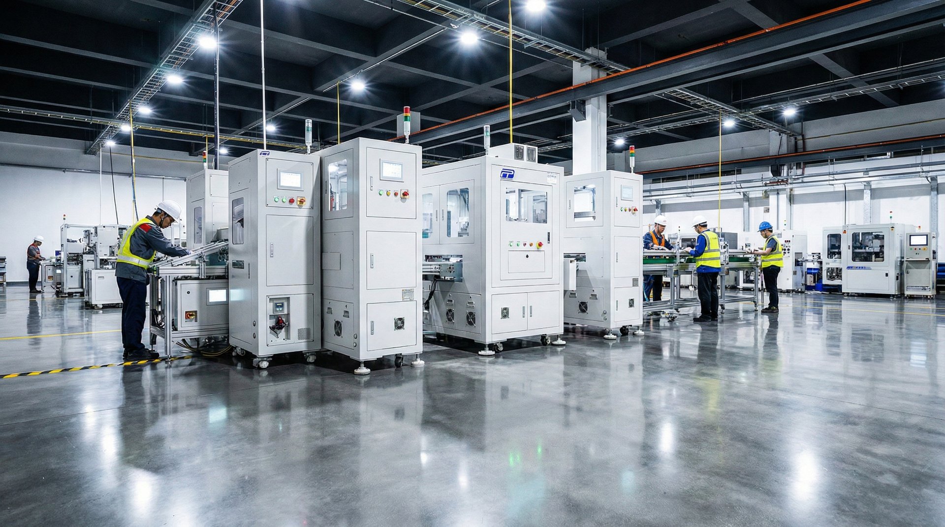 an abstract photo of a curved building with a blue sky in the background
