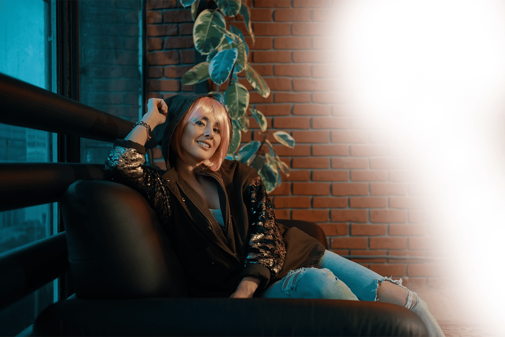 black blue and yellow textile