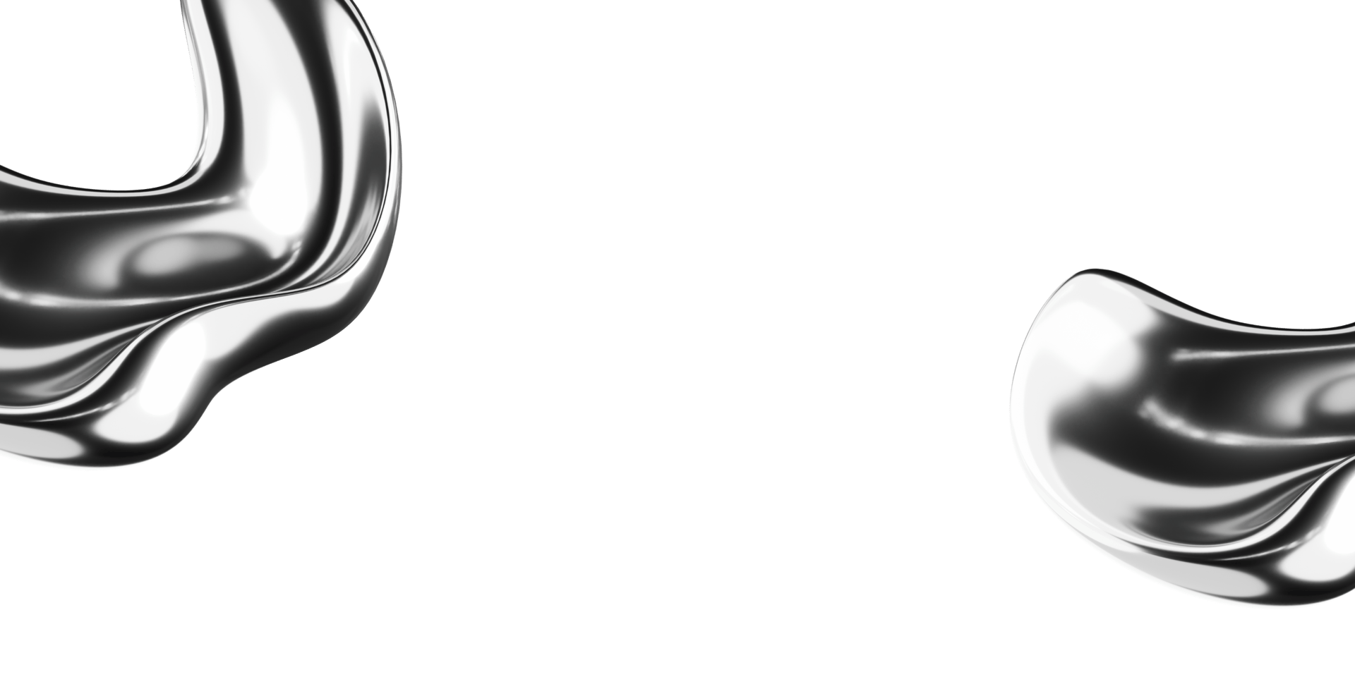 an abstract photo of a curved building with a blue sky in the background