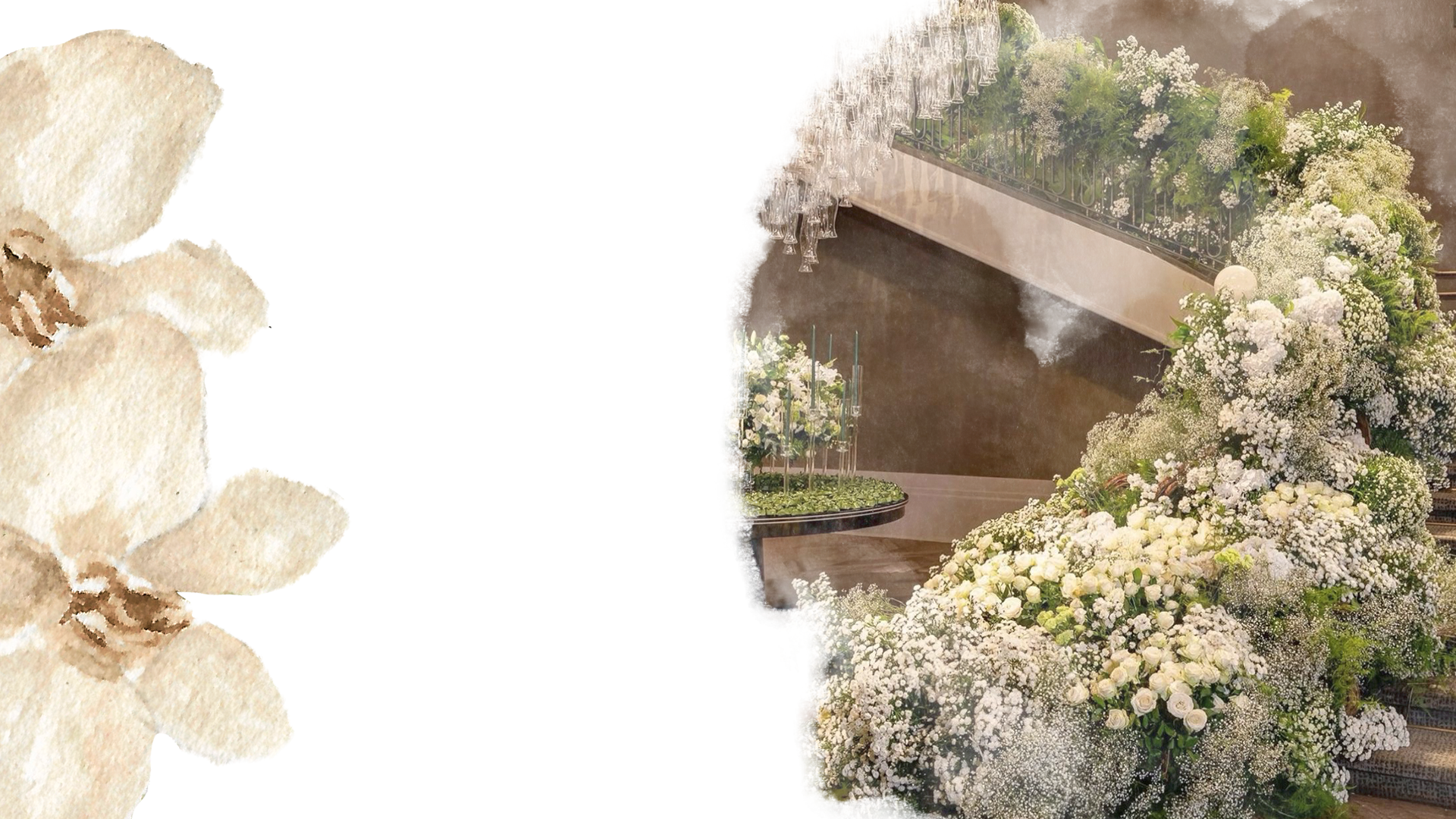 an abstract photo of a curved building with a blue sky in the background