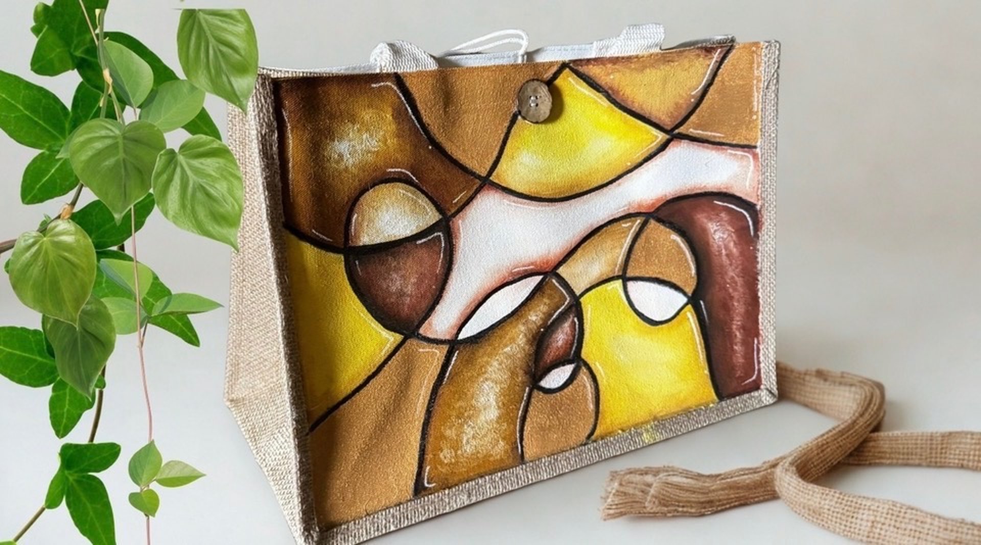 woman holding dried flower