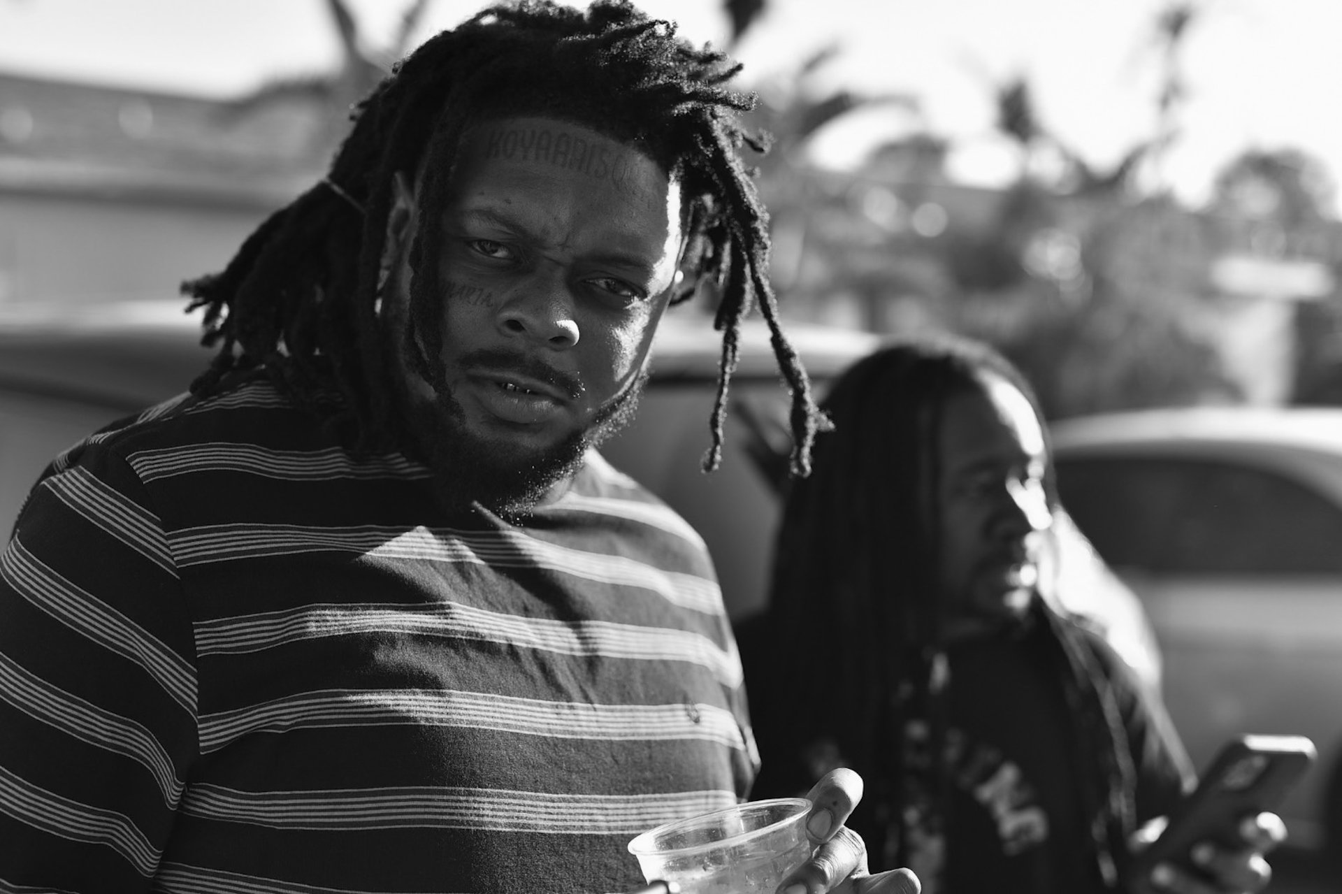 black blue and yellow textile