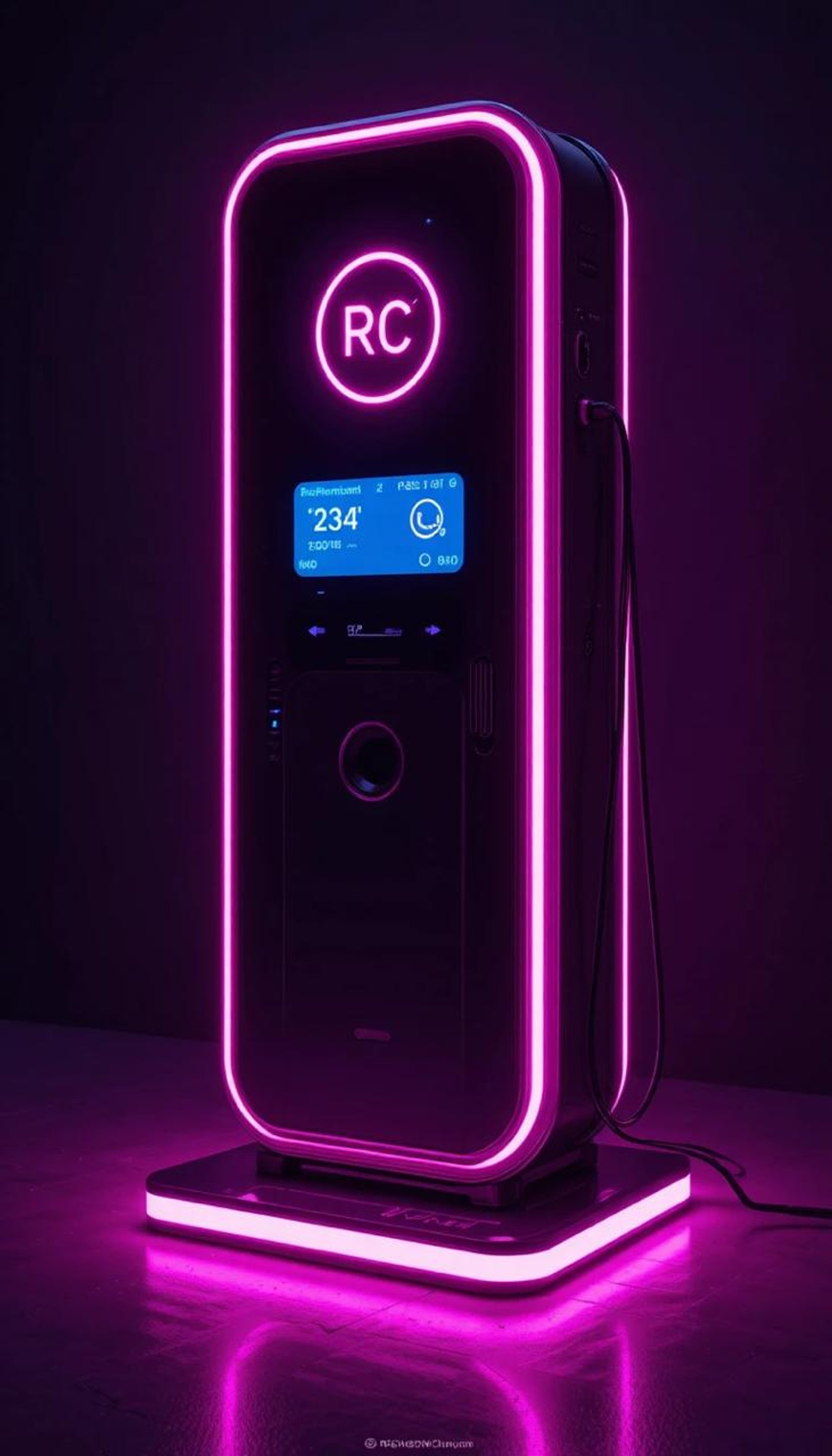 black computer keyboard on pink textile