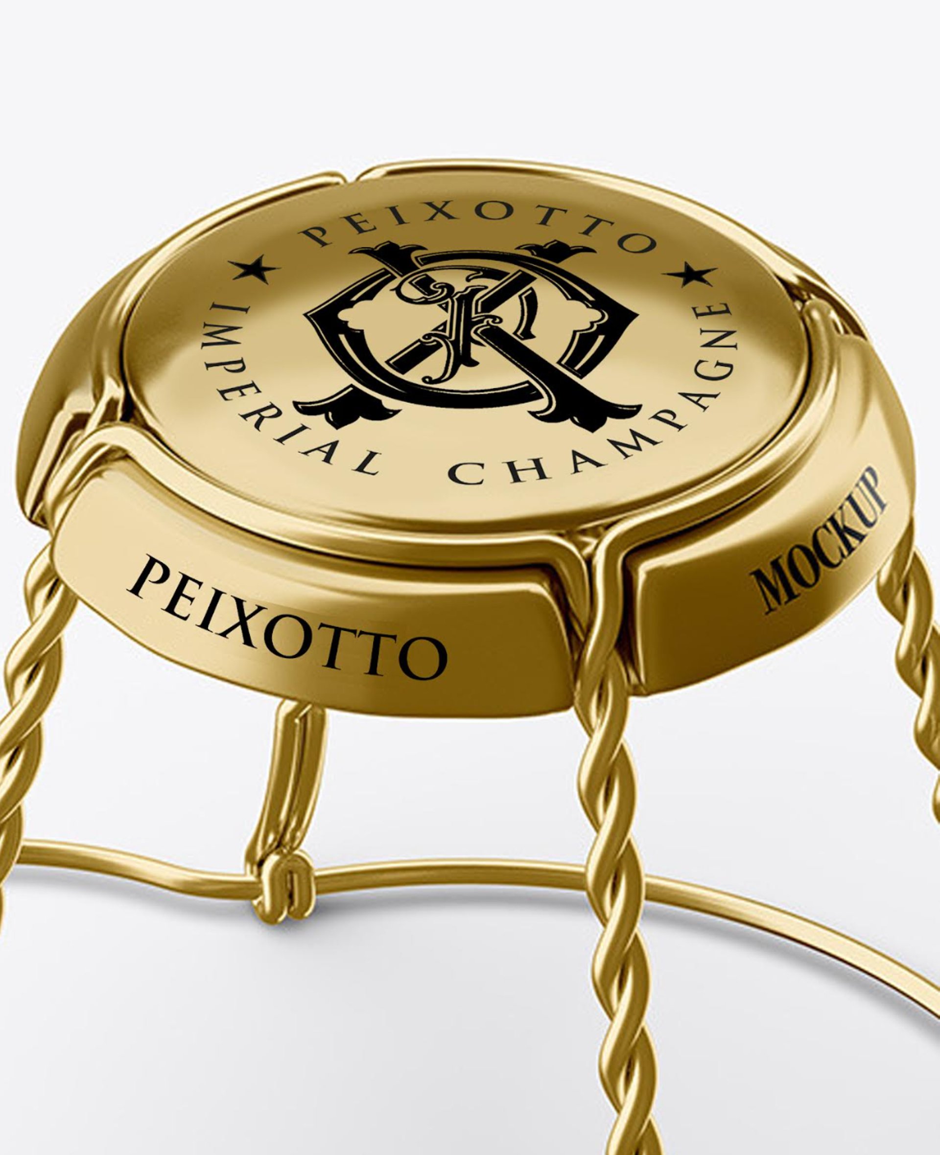 two red-and-white dices