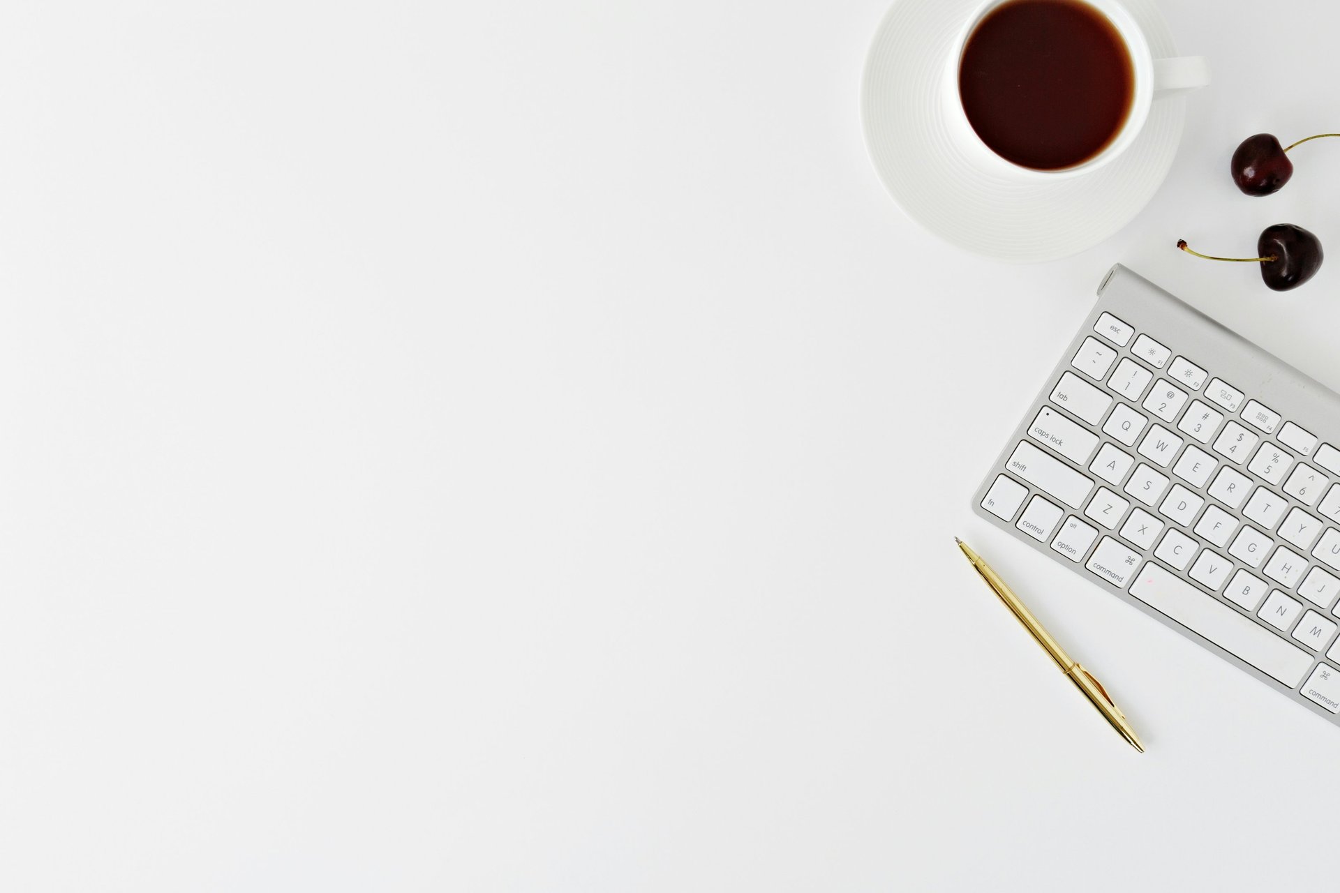 flat lay photo of MacBook