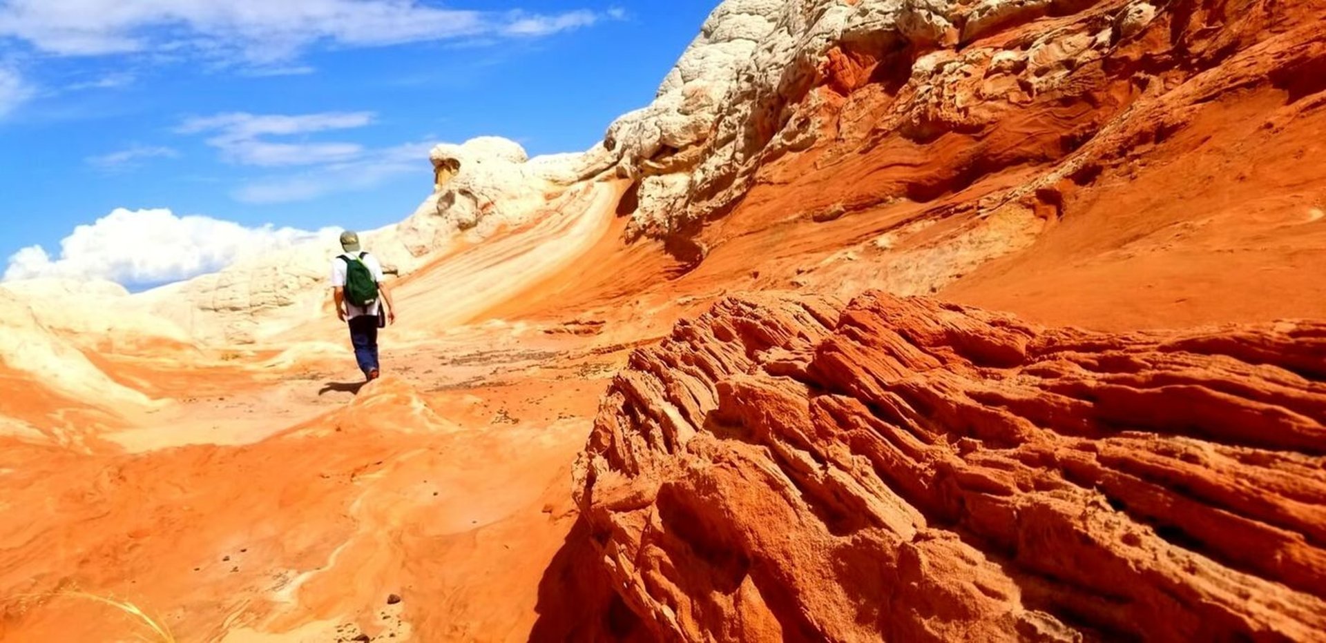 Experiencing other-worldly views & vibes at White Pocket, within Vermilion Cliffs National Monument in Northern Arizona.