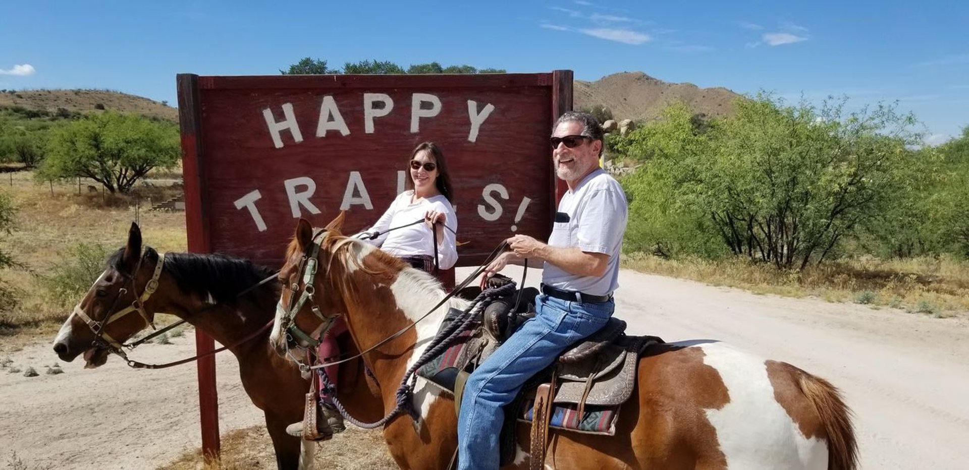 Riding horseback at Triangle T Guest Ranch, situated within Texas Canyon in Dragoon, Arizona