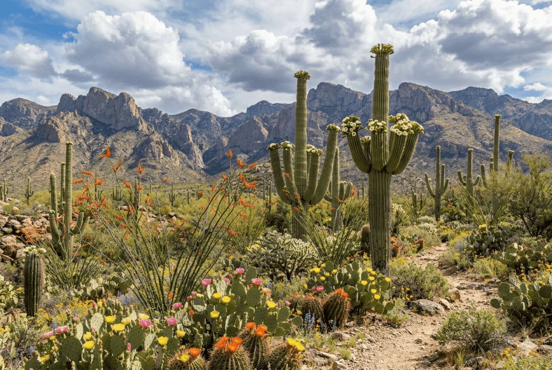 Saguaro Cactus in the Sonoran Desert