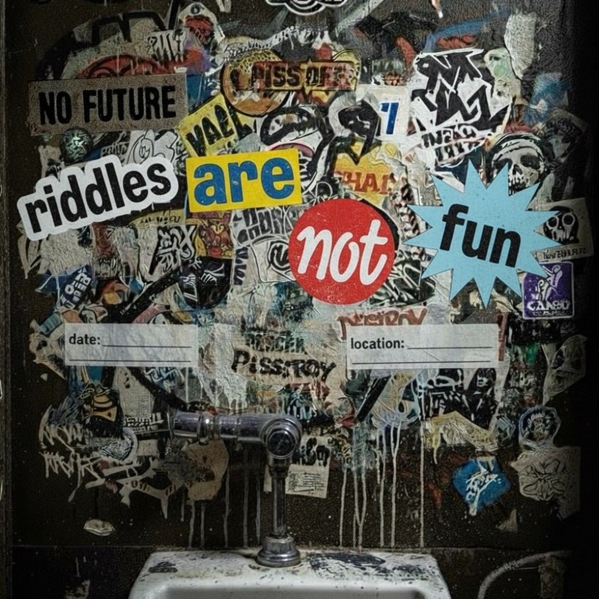 an abstract background of multicolored lines and swirls