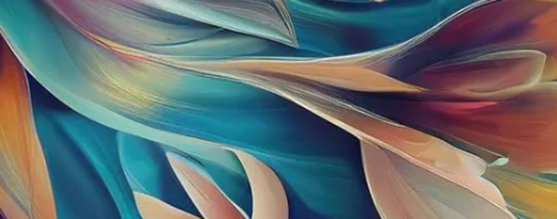 an abstract photo of a curved building with a blue sky in the background