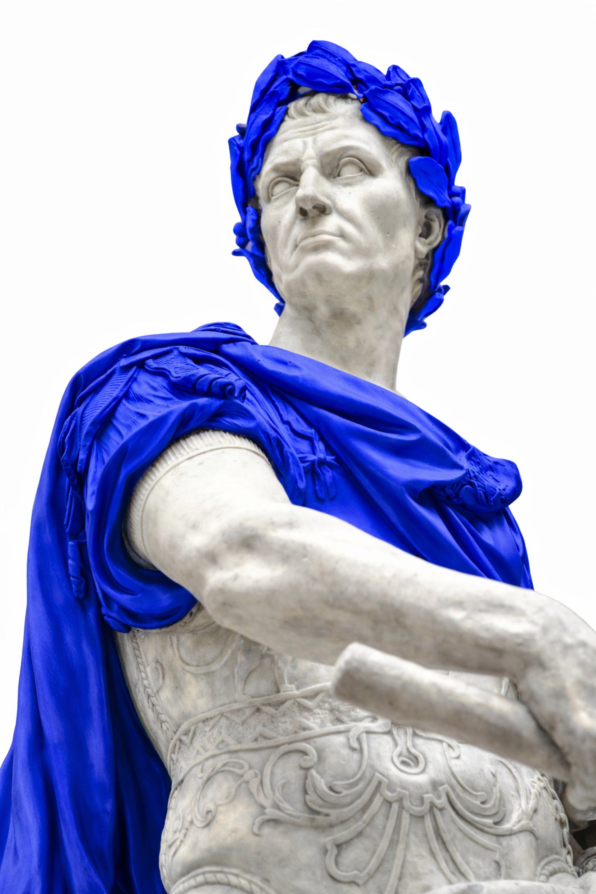 blue and white smoke illustration