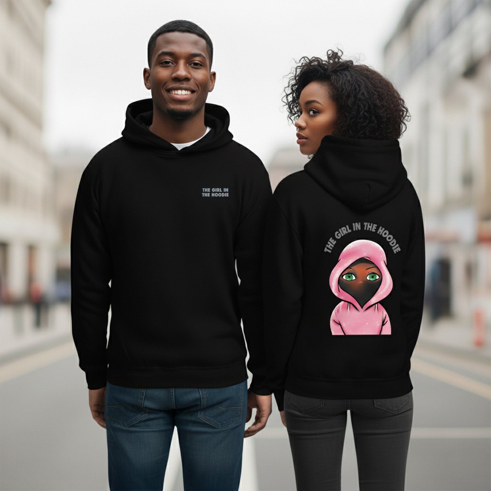 an abstract photo of a curved building with a blue sky in the background