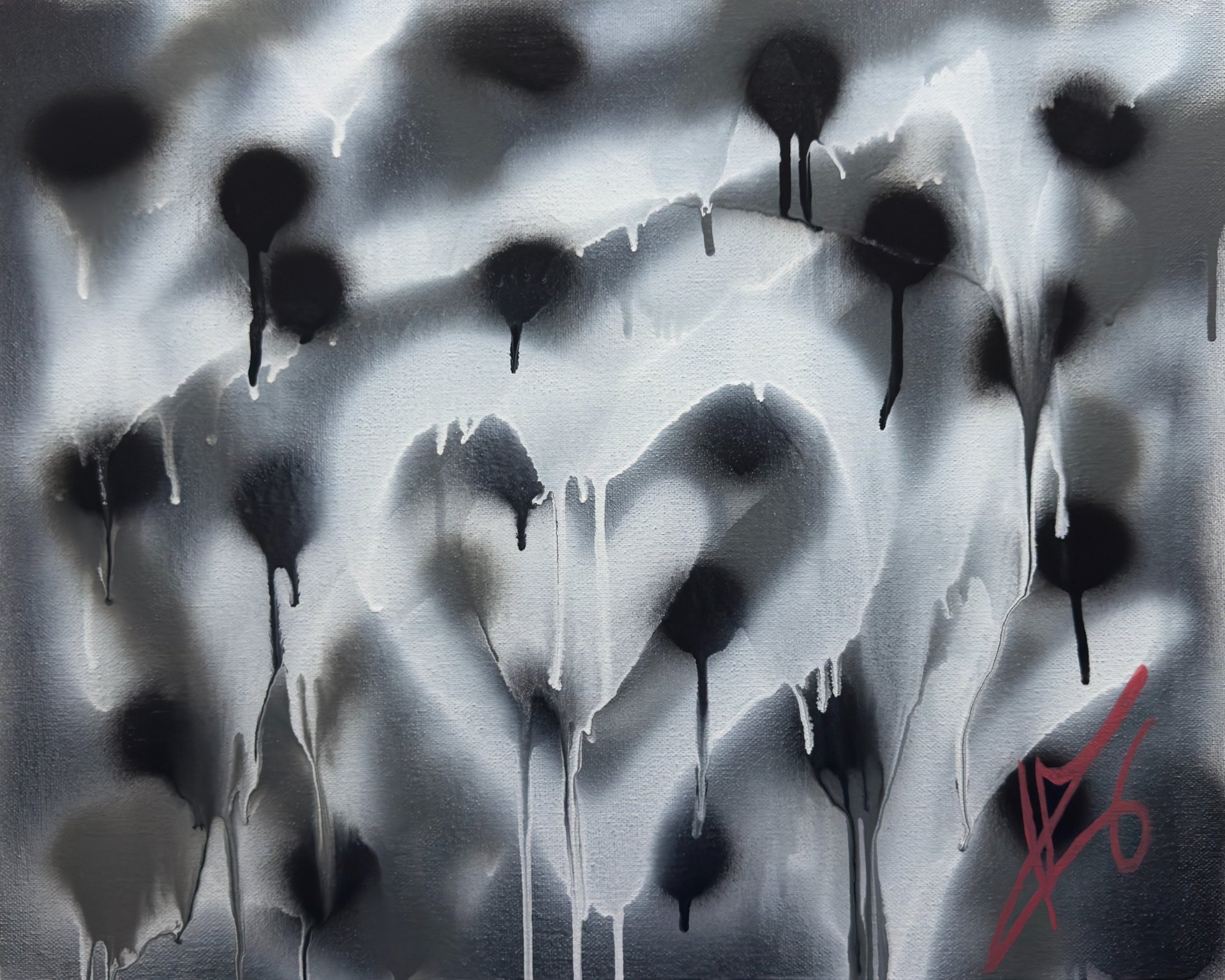 black and white bed linen