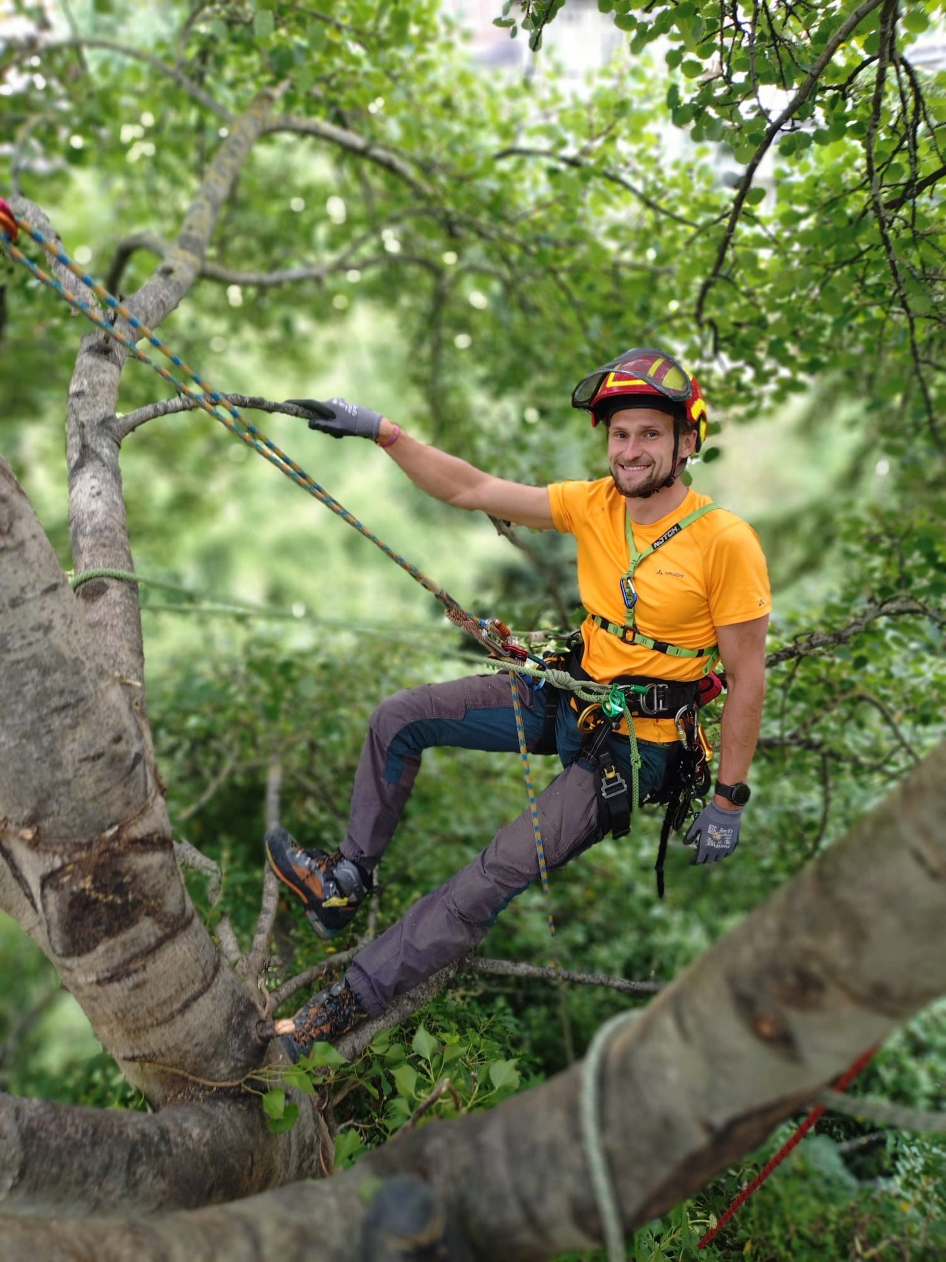an abstract photo of a curved building with a blue sky in the background
