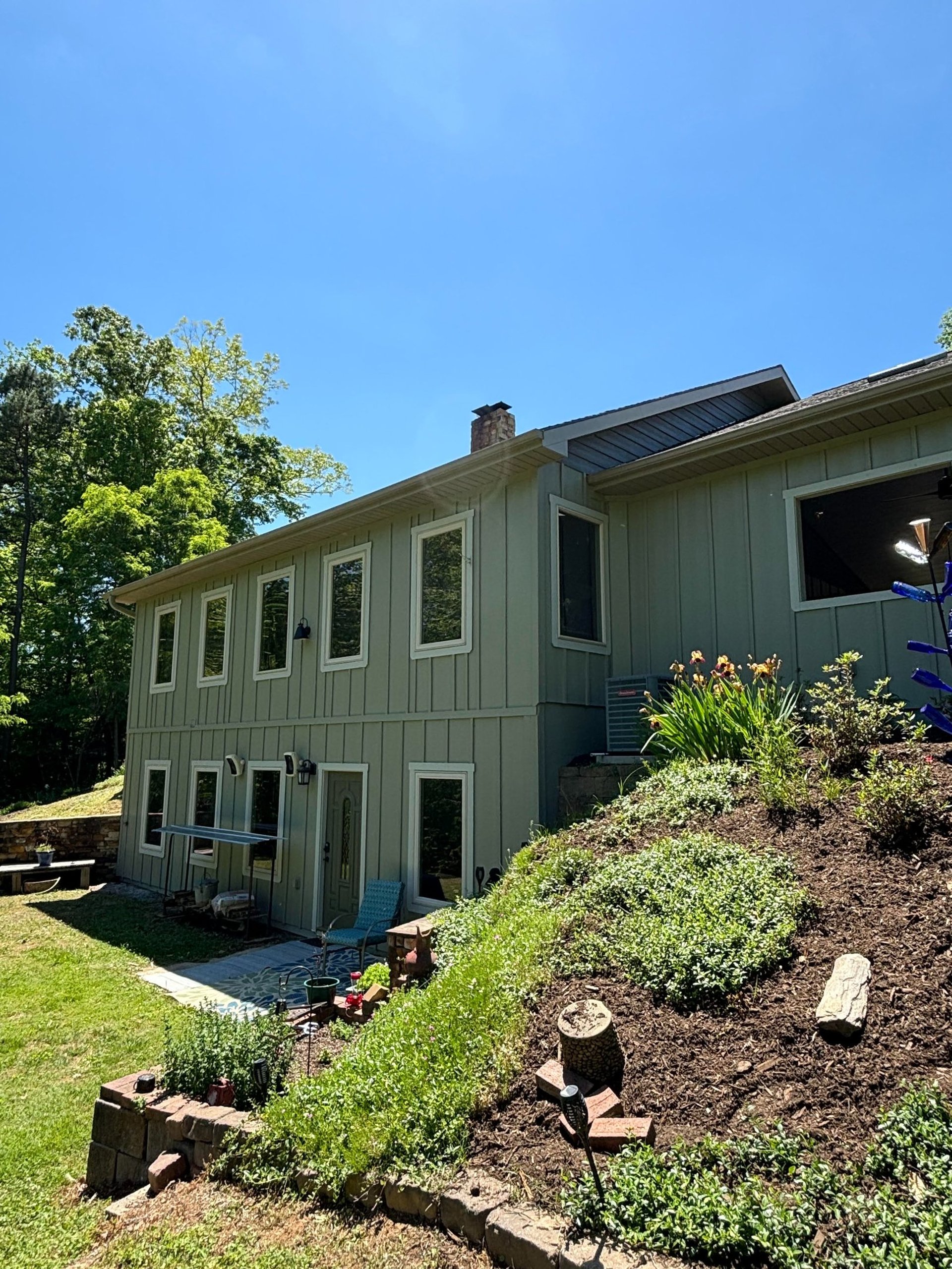 exterior house painting in old fort, nc