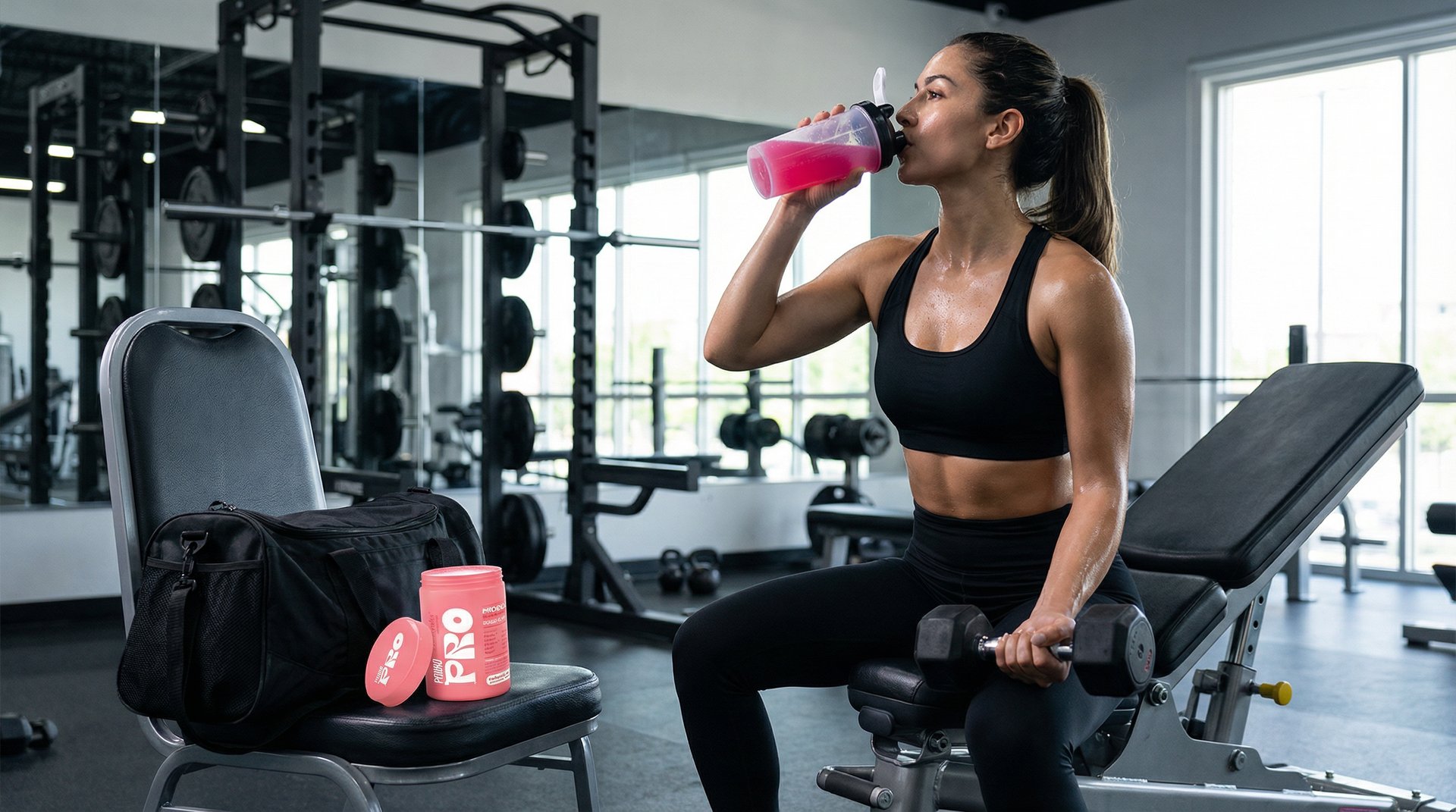 woman holding dried flower
