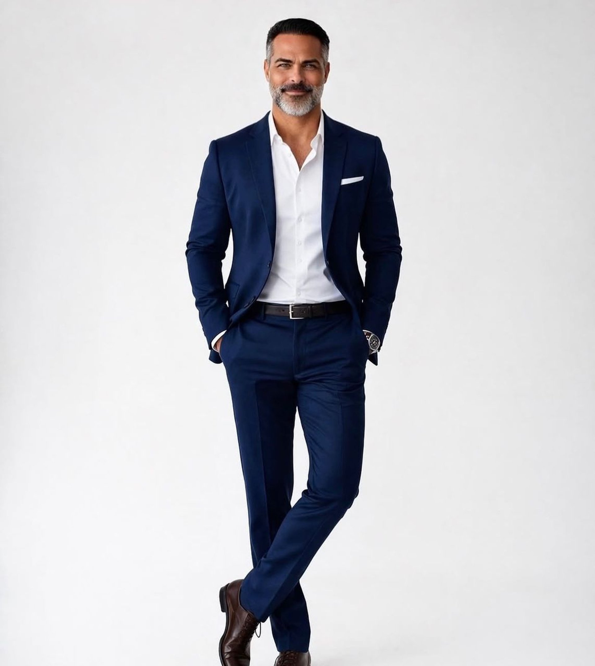 black and brown leather padded tub sofa