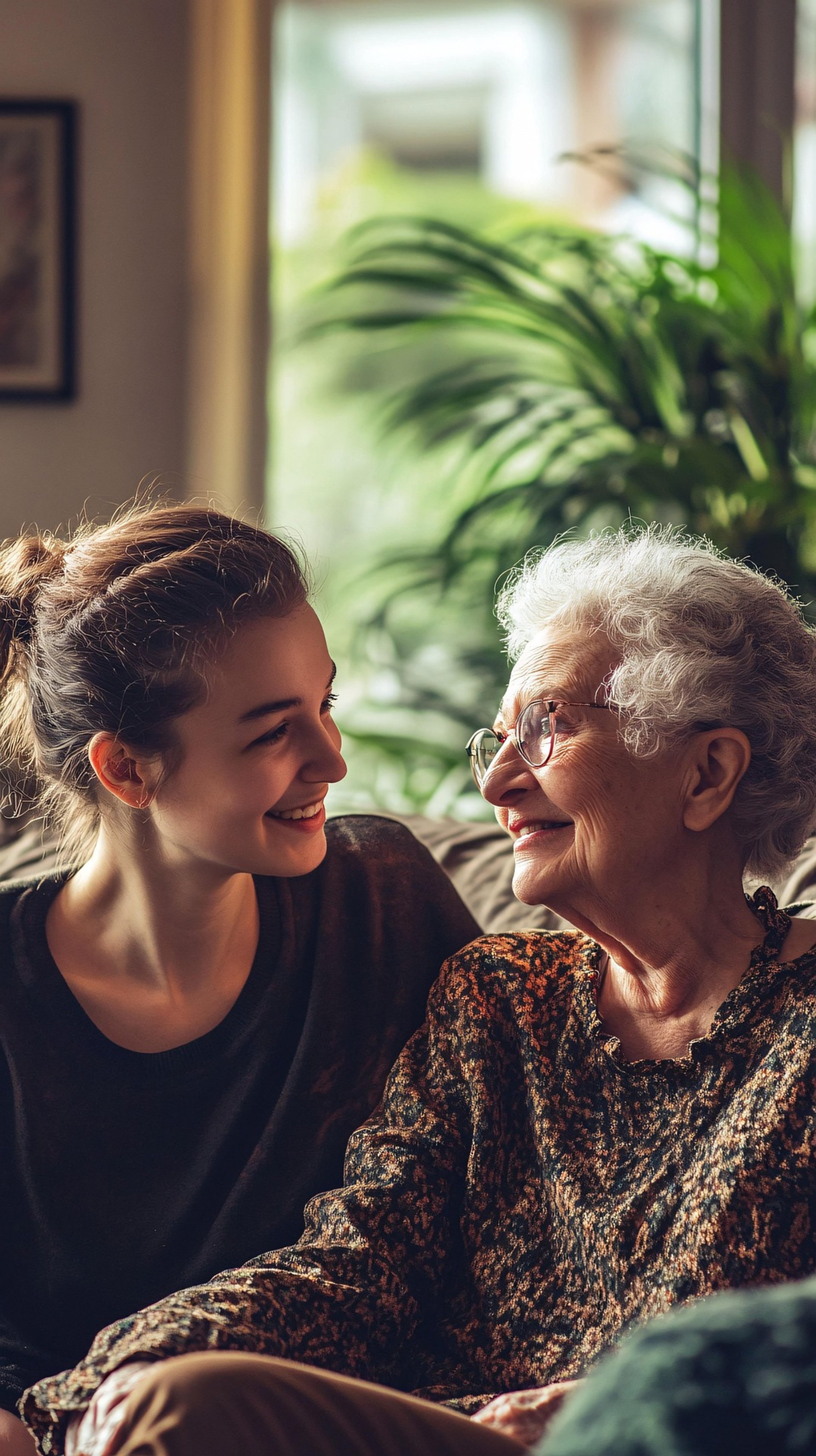 smiling woman