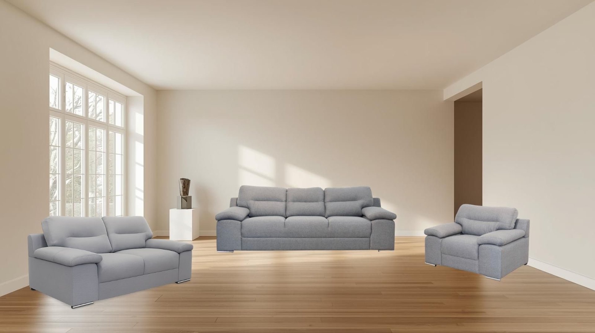 person wearing grey knit sweater