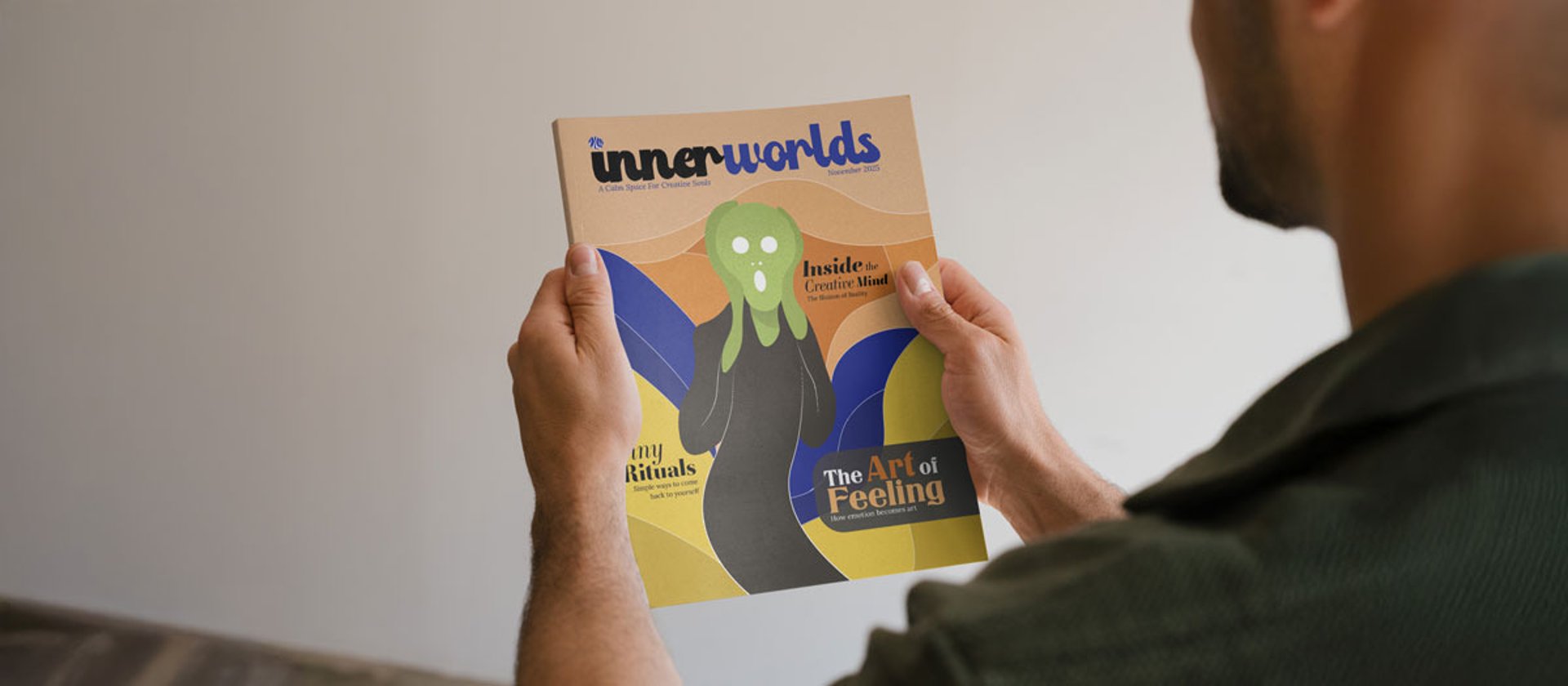 an abstract photo of a curved building with a blue sky in the background