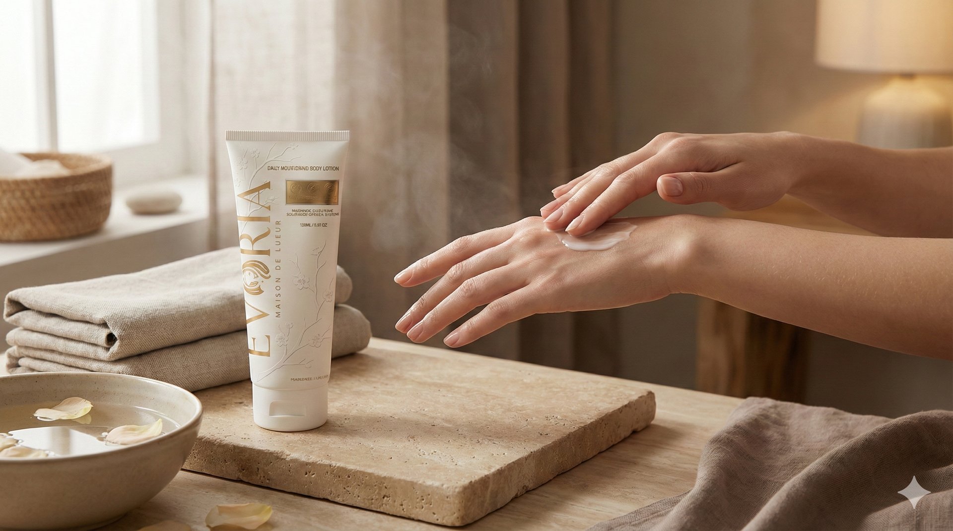 white and black plastic bottle beside white heart shaped ornament
