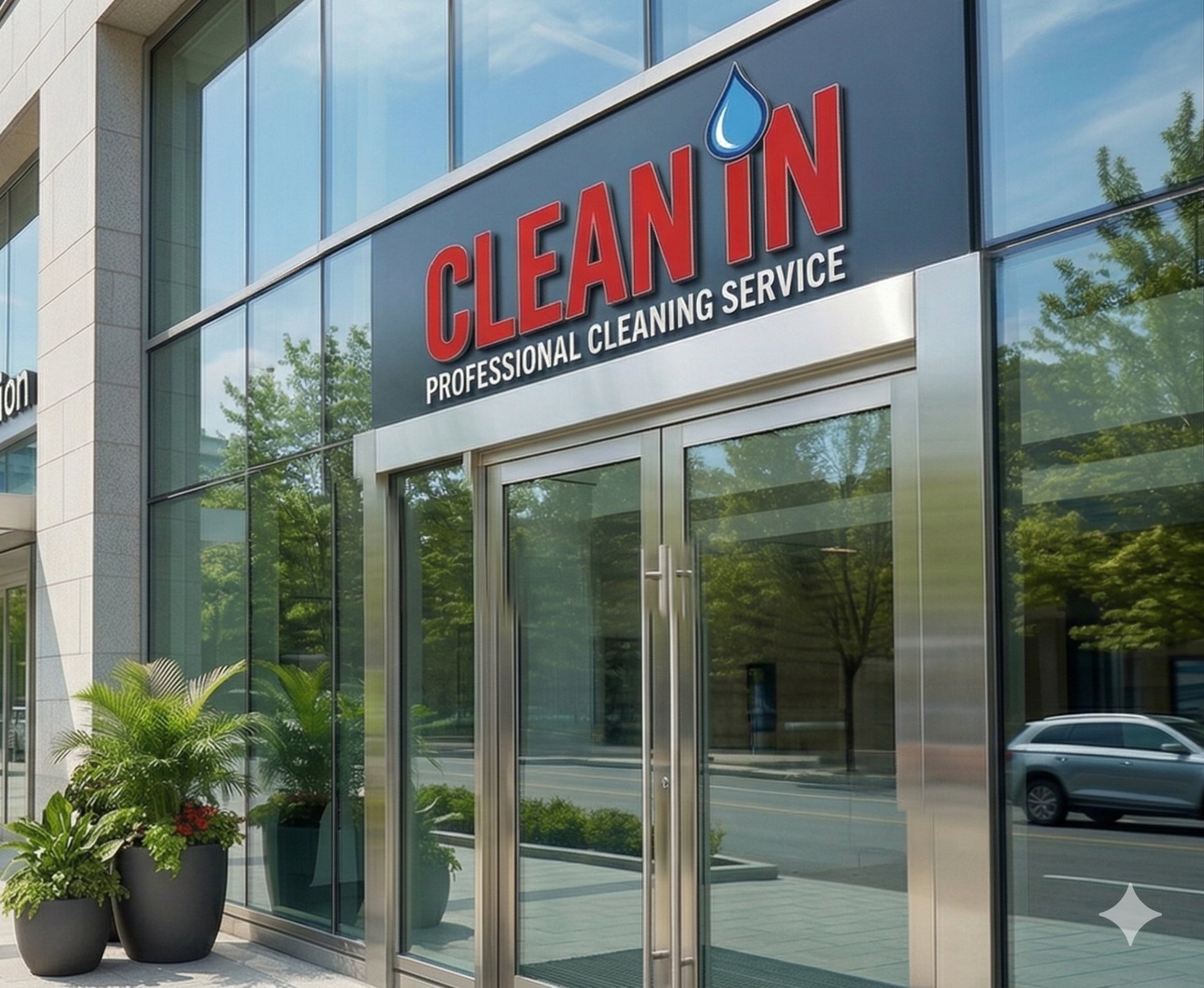 white and brown concrete building near green grass field during daytime