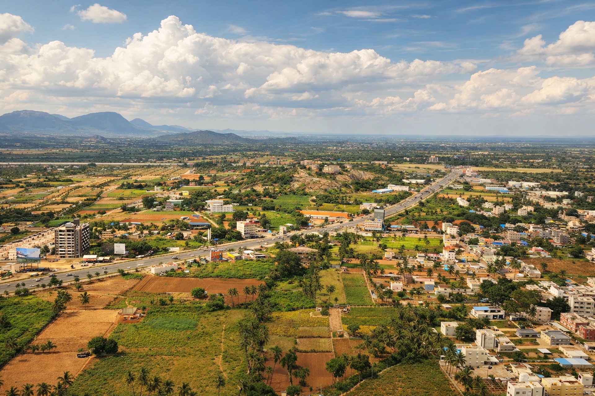 an abstract photo of a curved building with a blue sky in the background
