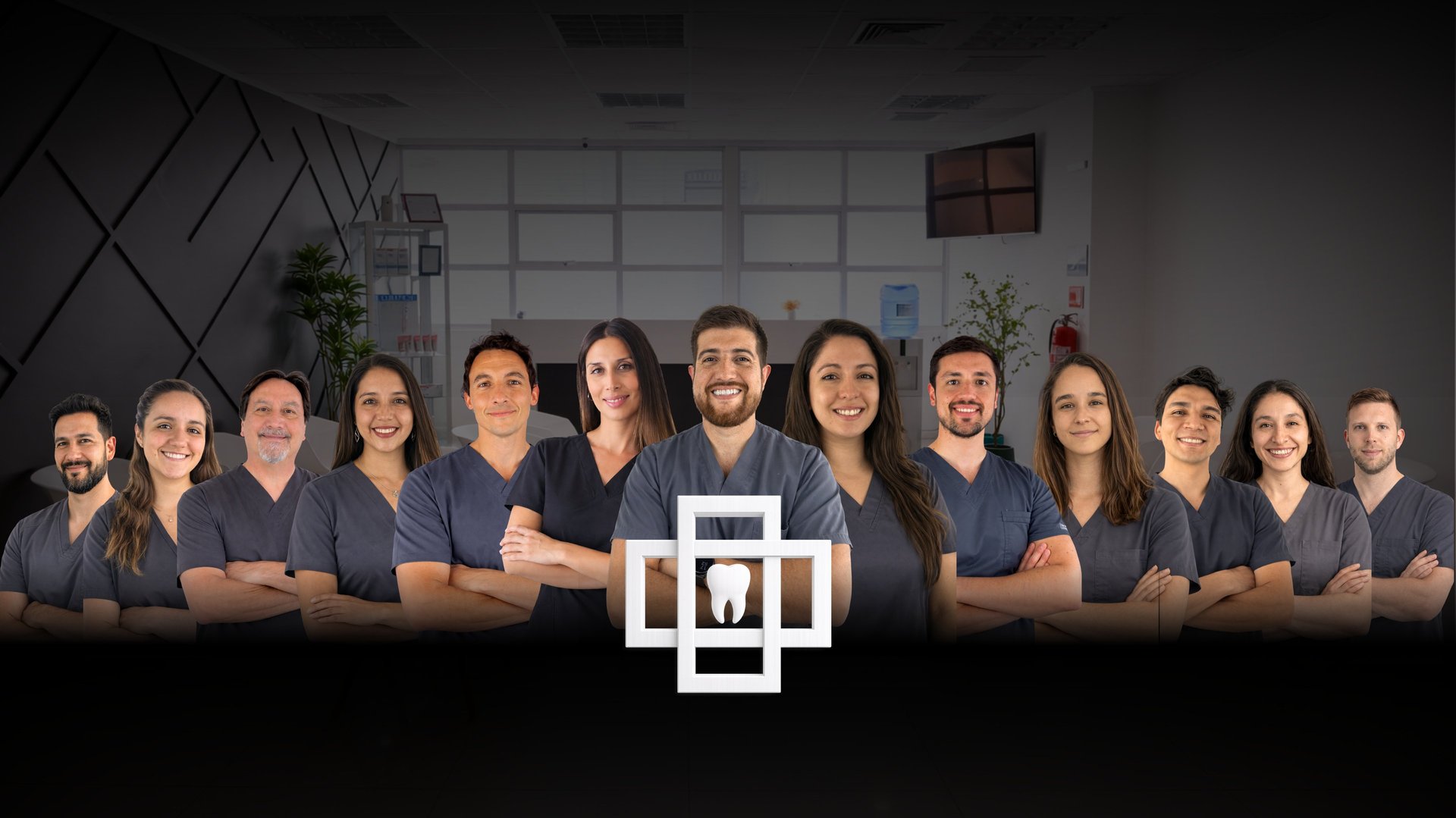 an abstract photo of a curved building with a blue sky in the background