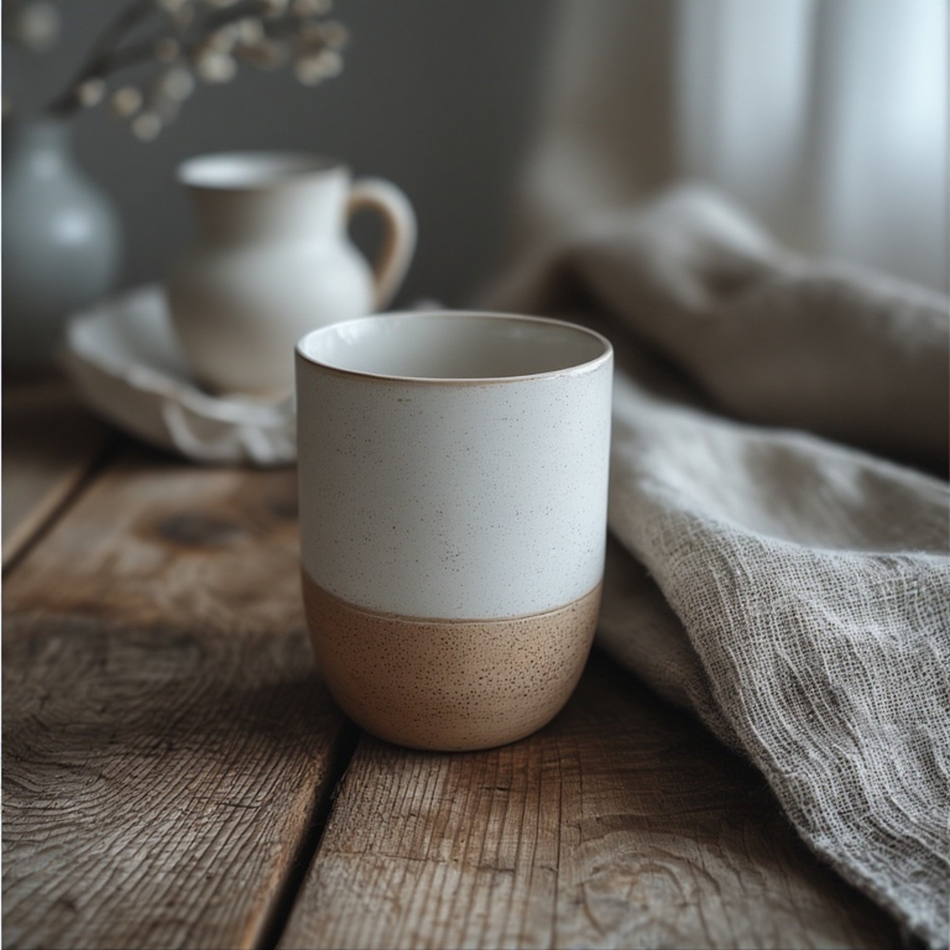 an abstract photo of a curved building with a blue sky in the background
