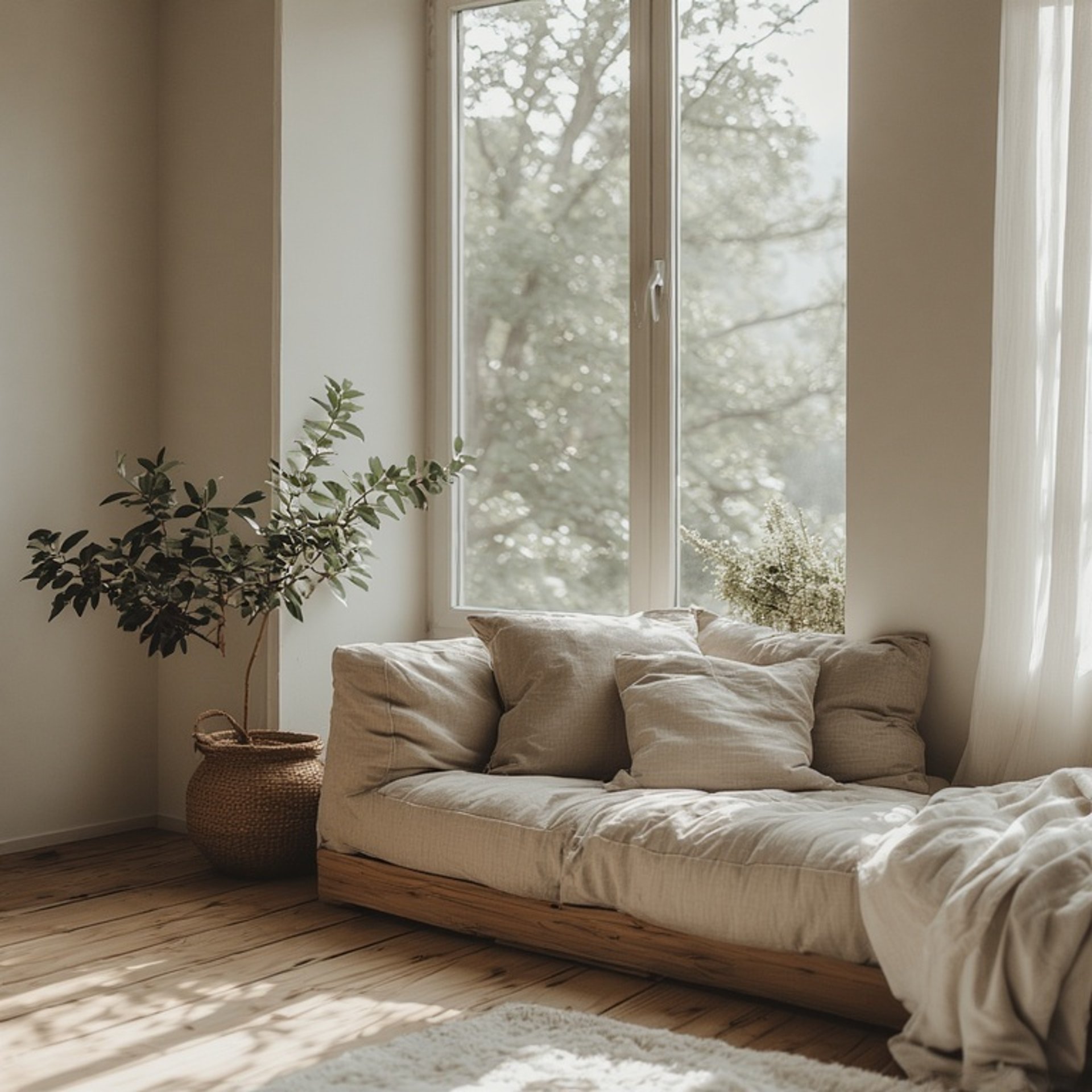 black and white bed linen