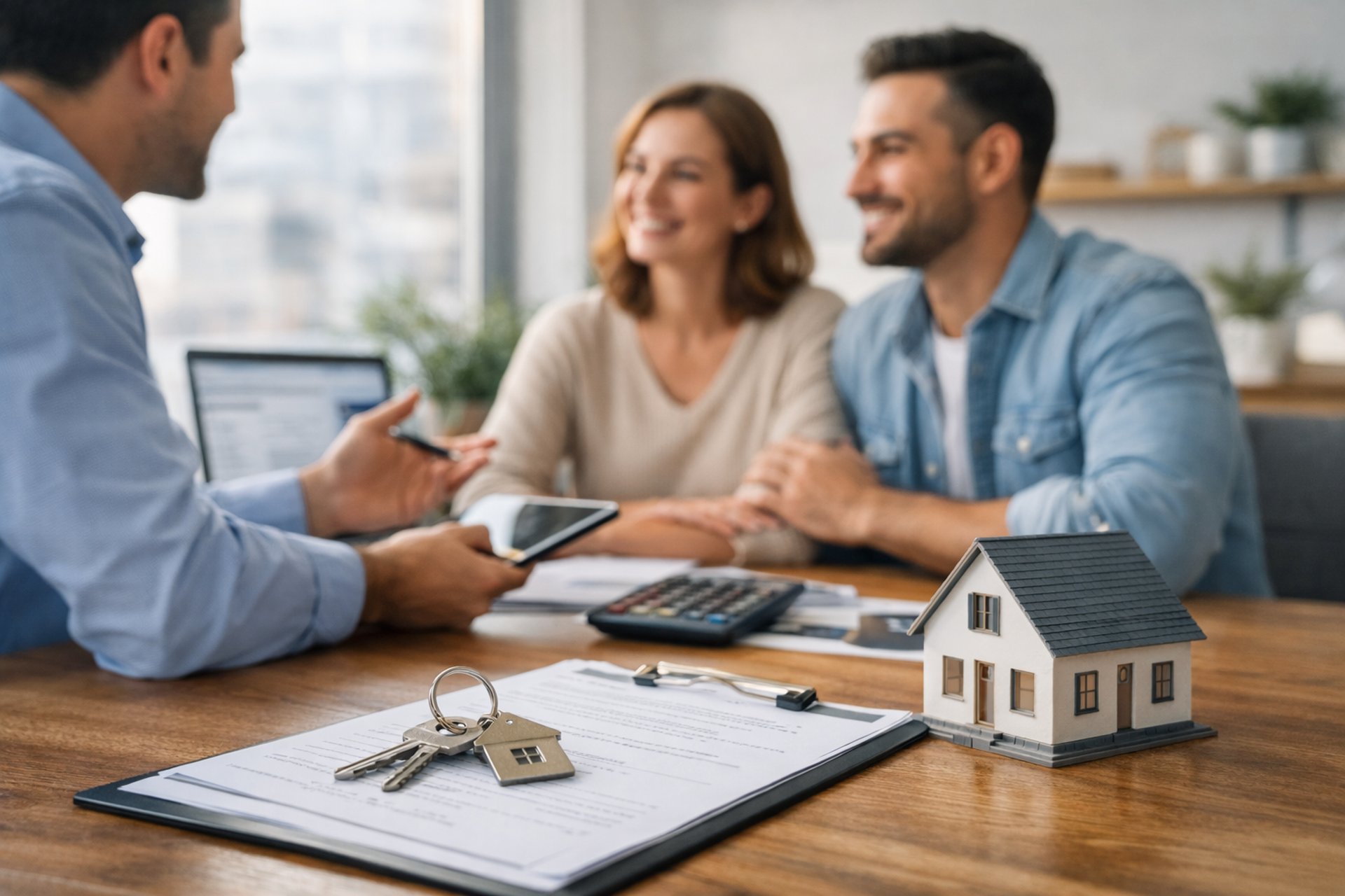 an abstract photo of a curved building with a blue sky in the background