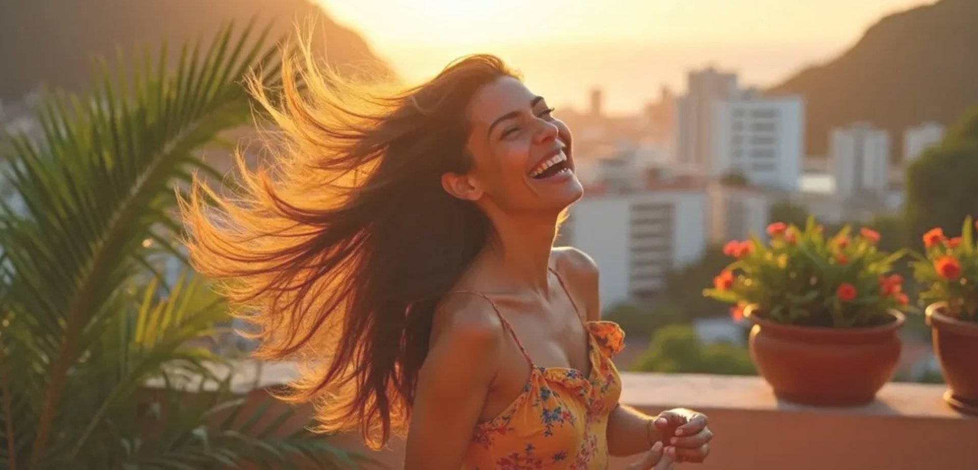 woman wearing yellow long-sleeved dress under white clouds and blue sky during daytime