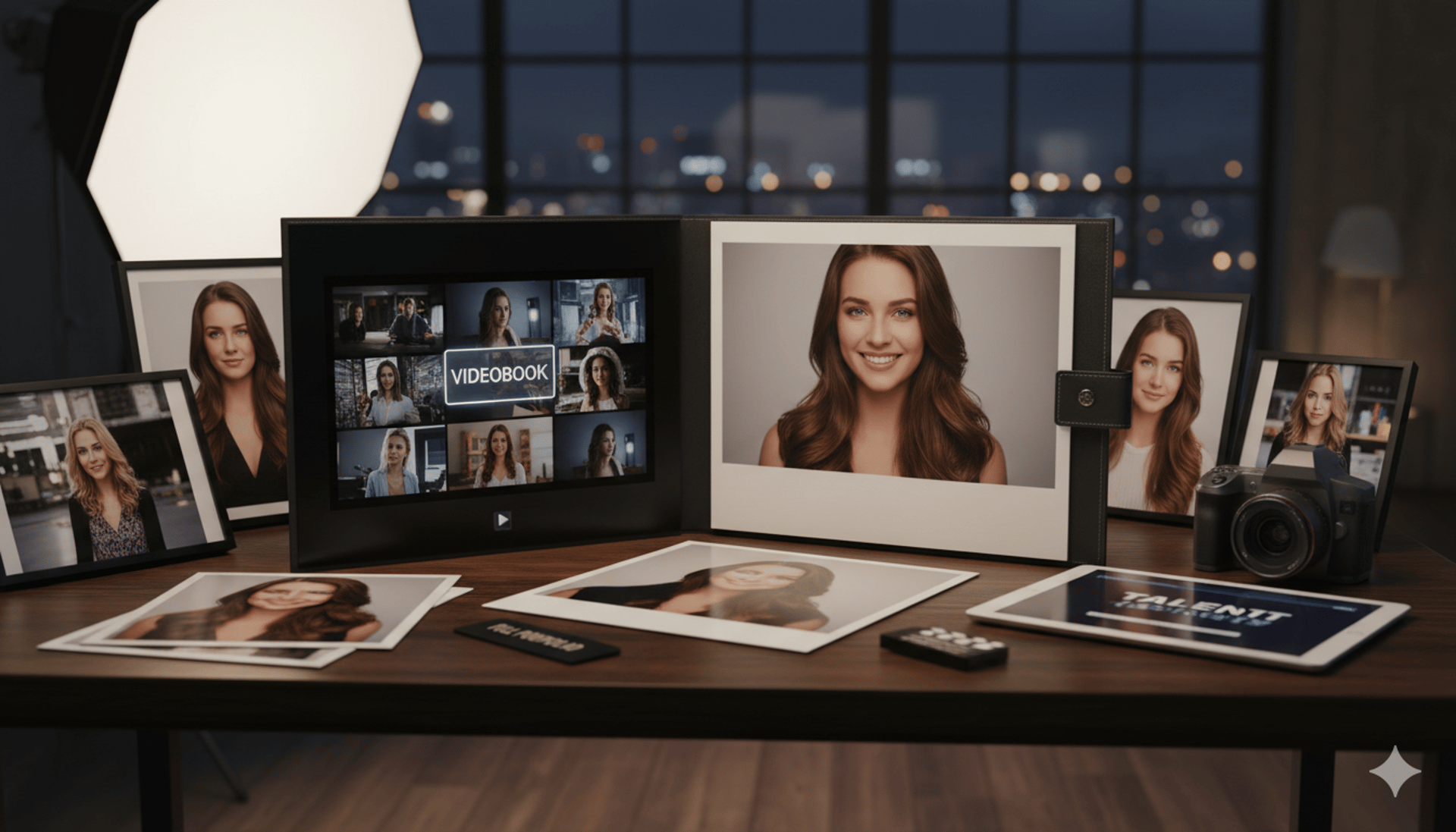 an abstract photo of a curved building with a blue sky in the background